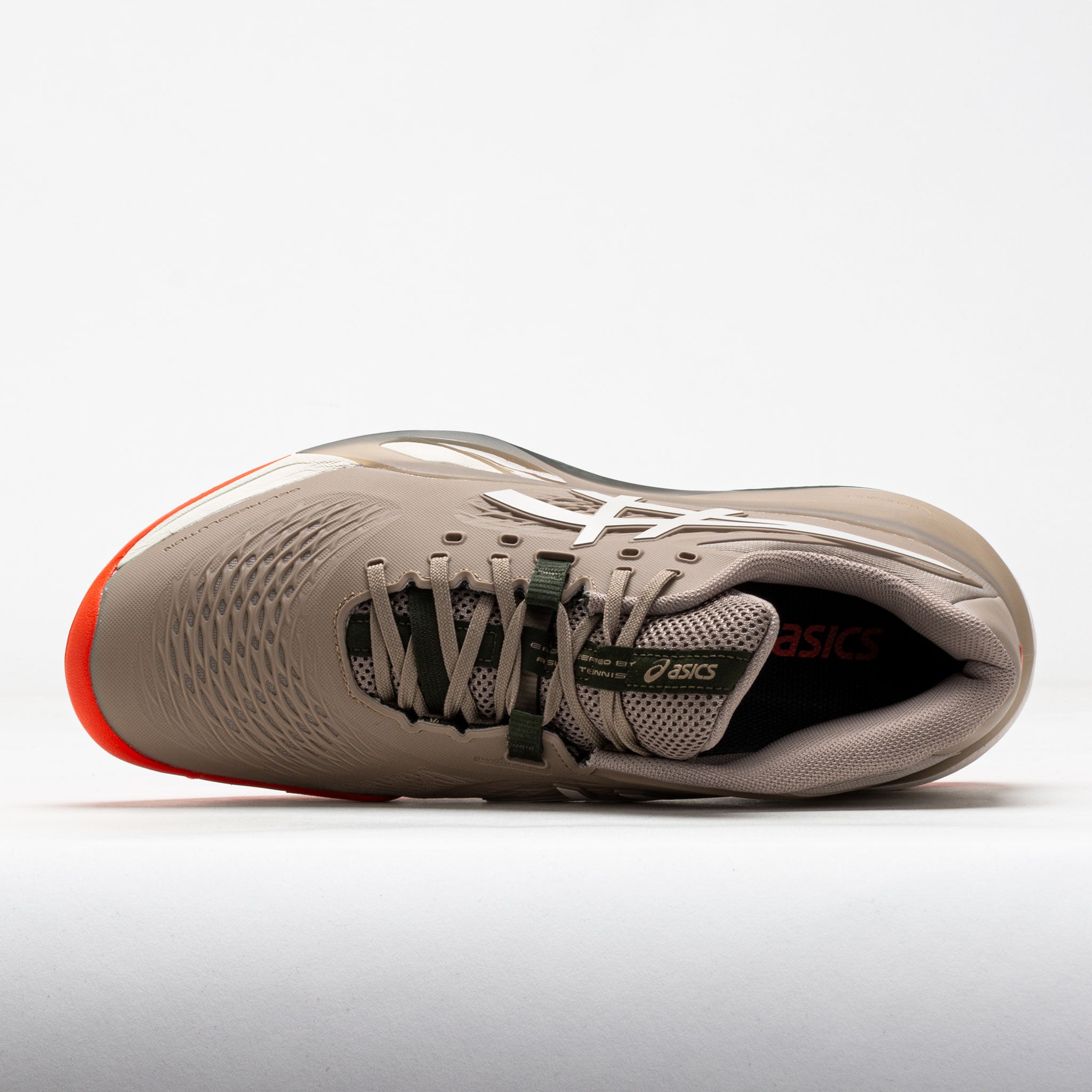 ASICS GEL-Resolution X Clay Men's Greigt/Soft Oat – Holabird Sports