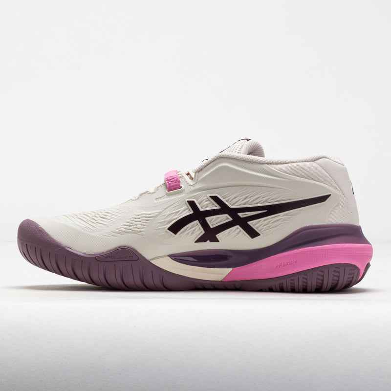 ASICS GEL-Resolution X Women's Soft Oat/Dark Aubergine – Holabird