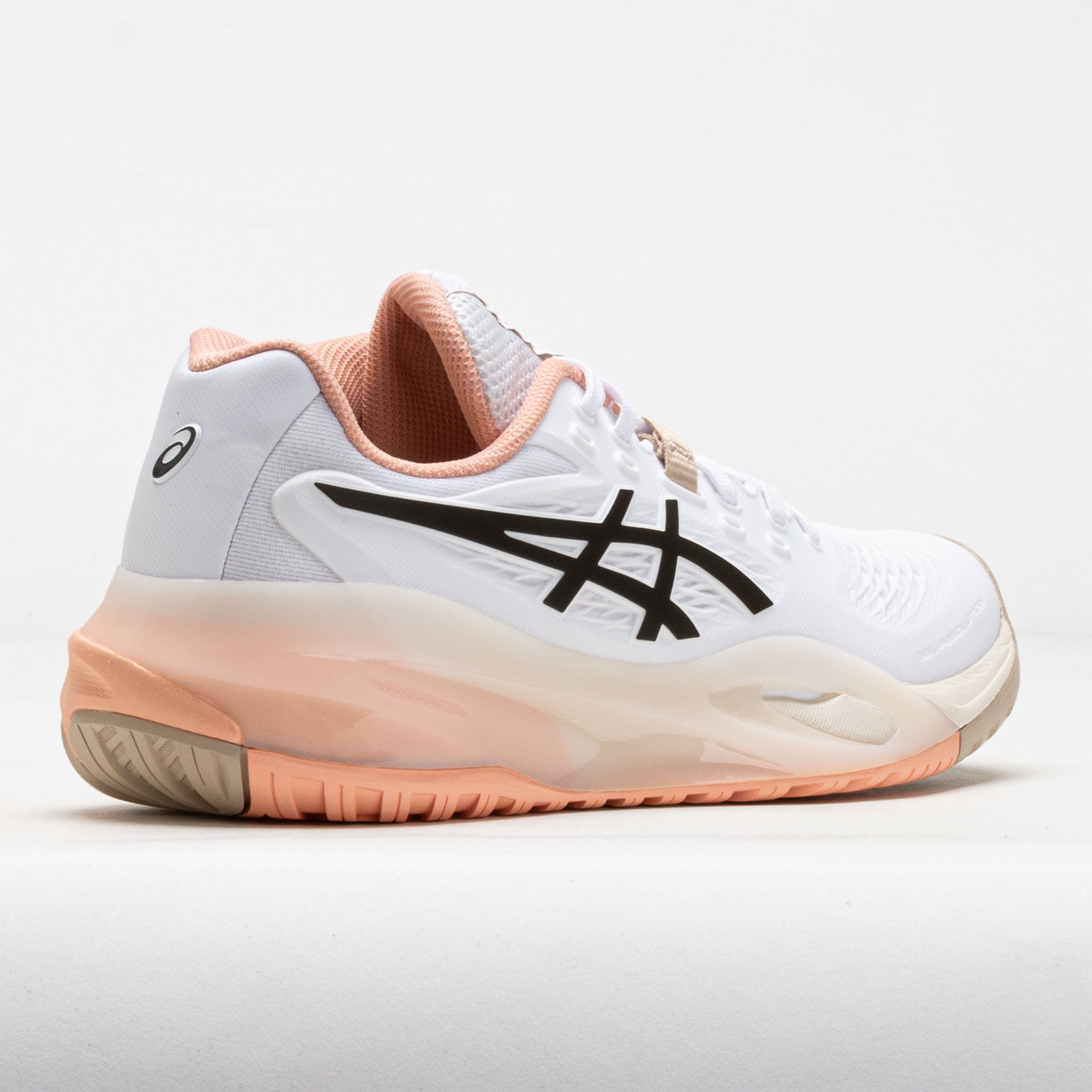 ASICS GEL-Resolution X Women's White/Black Coffee – Holabird Sports