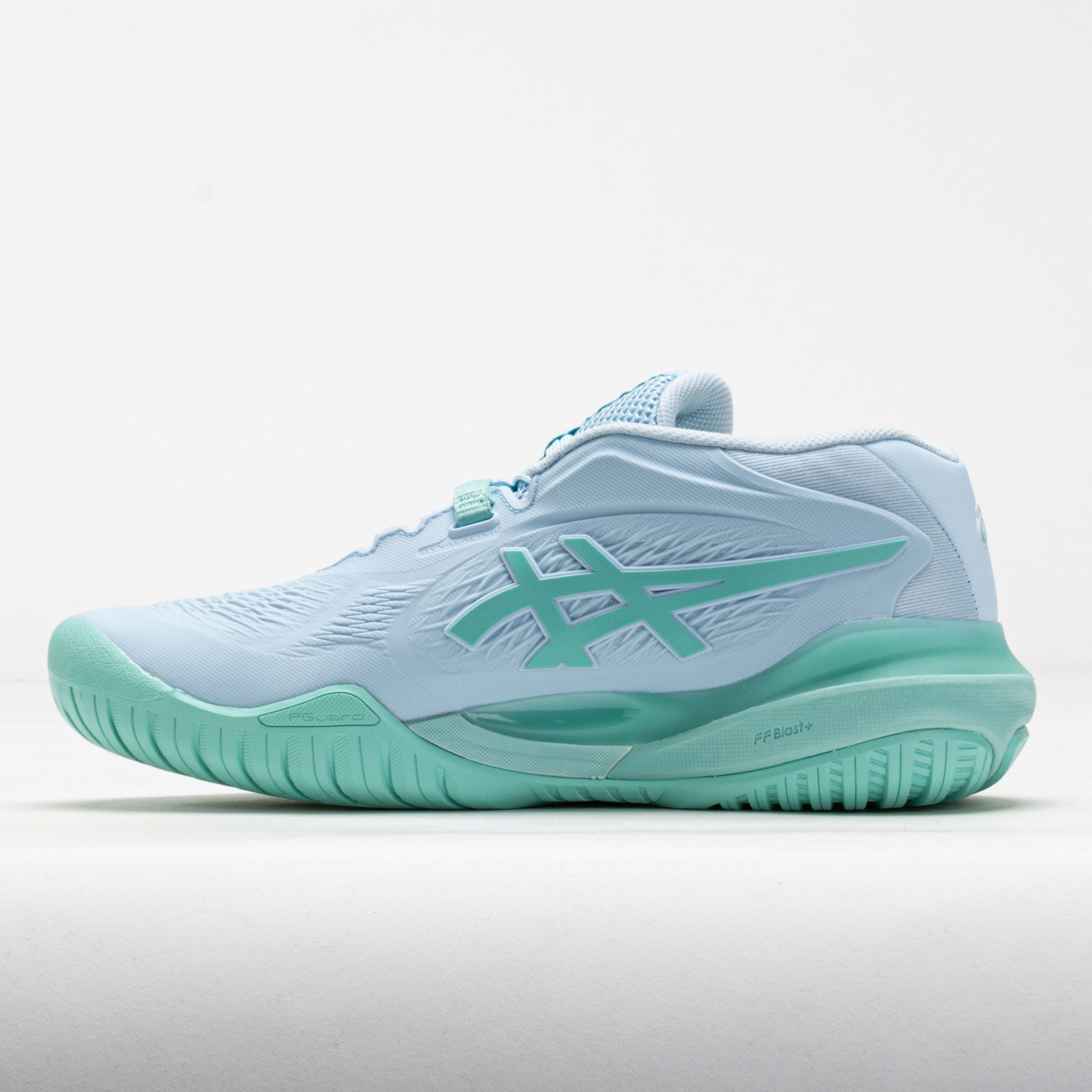 ASICS GEL-Resolution X Women's Light Blue/Oasis Green – Holabird