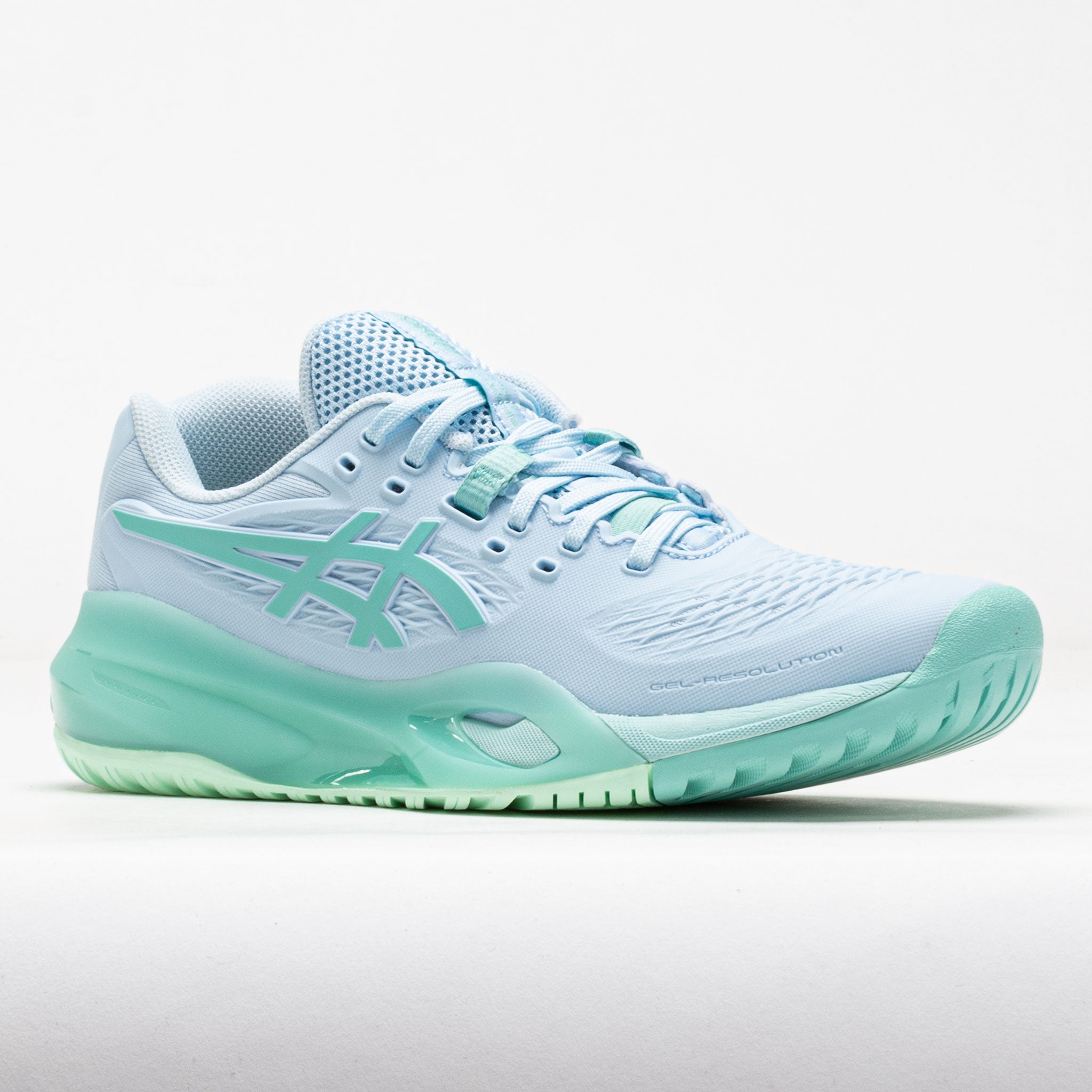 ASICS GEL-Resolution X Women's Light Blue/Oasis Green