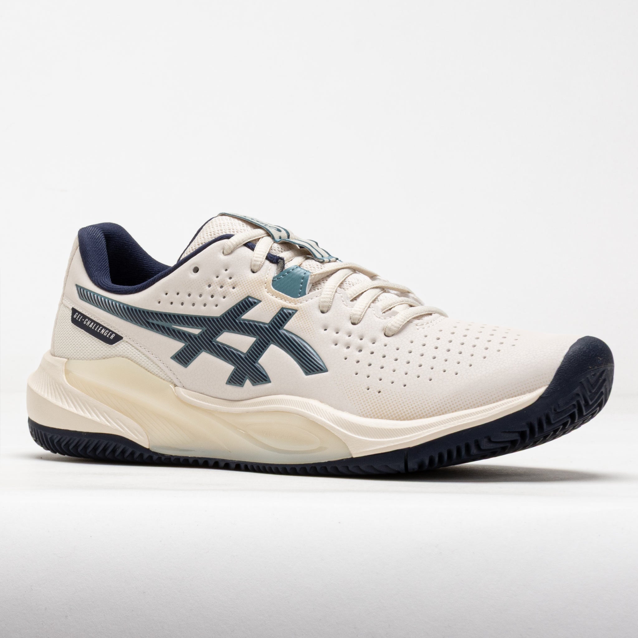 ASICS GEL-Challenger 15 Clay Men's Oatmeal/Midnight – Holabird Sports