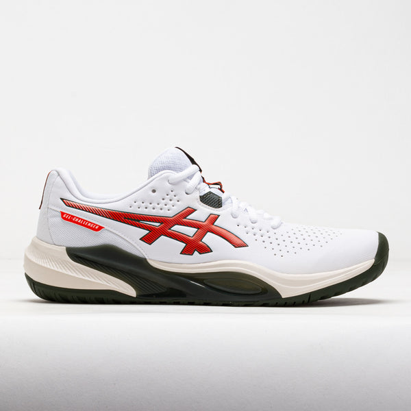 ASICS GEL-Challenger 15 Men's White/Cherry Tomato – Holabird Sports