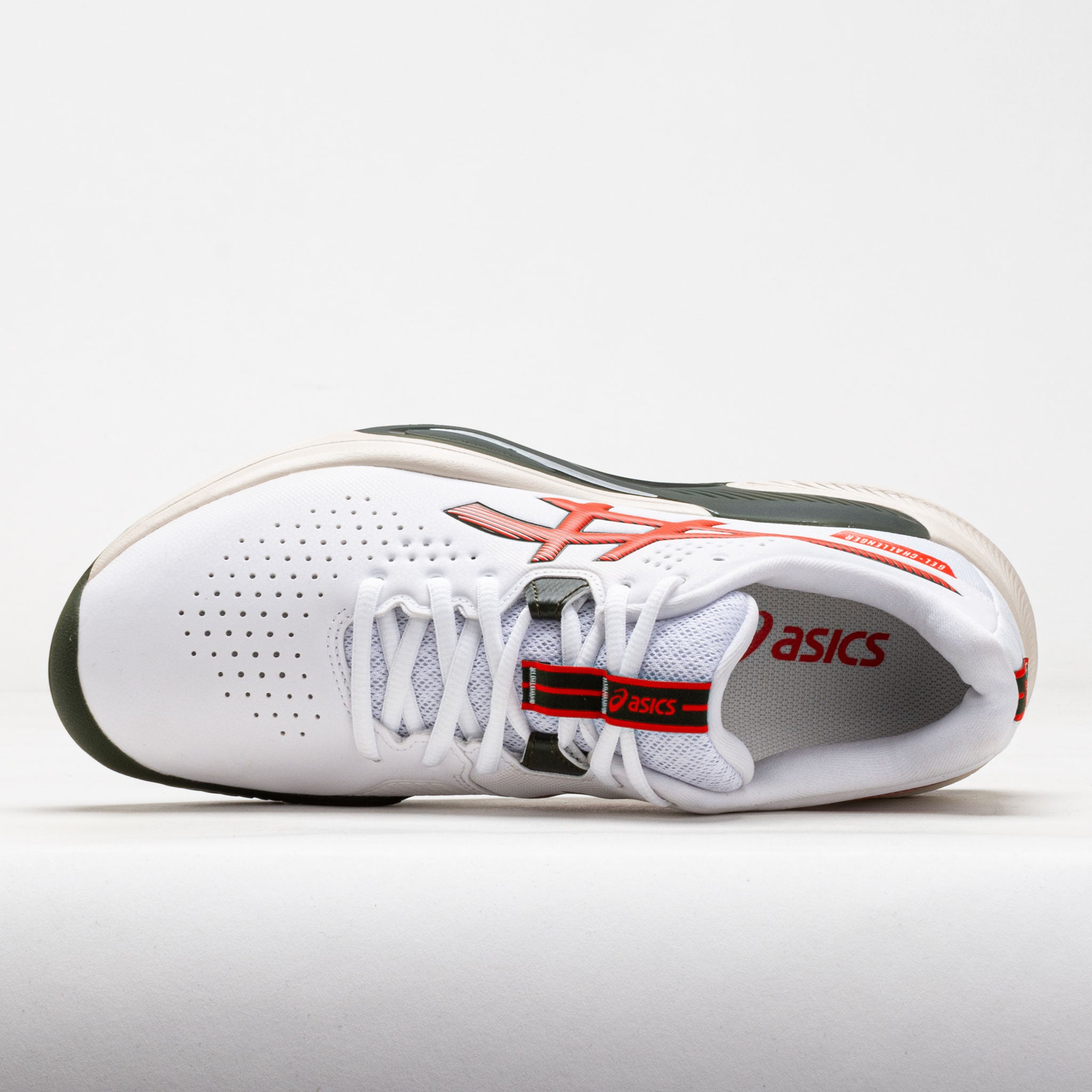 ASICS GEL-Challenger 15 Clay Men's White/Cherry Tomato