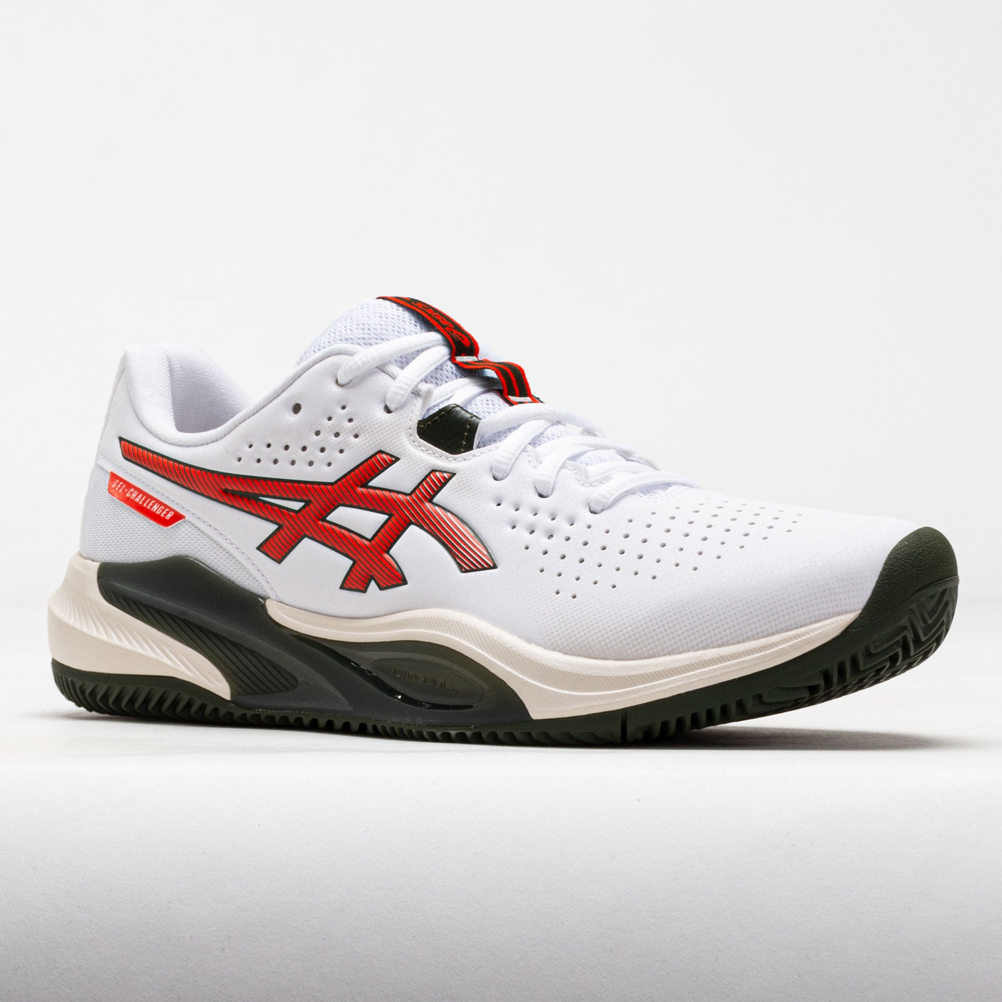 ASICS GEL-Challenger 15 Clay Men's White/Cherry Tomato