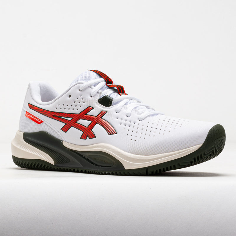 ASICS GEL-Challenger 15 Clay Men's White/Cherry Tomato – Holabird