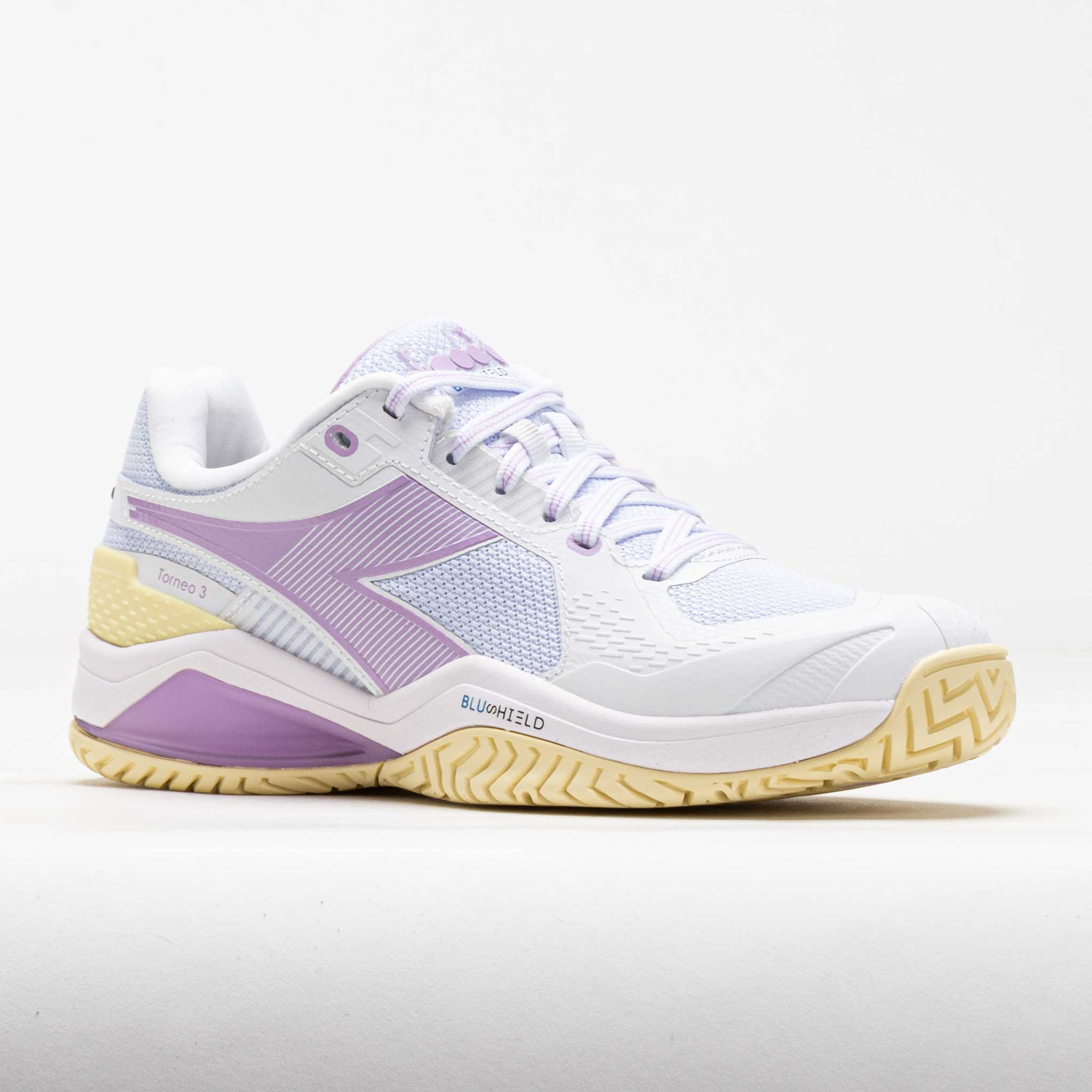 Diadora Blushield Torneo 3 AG Women's White/Orchid Bloom