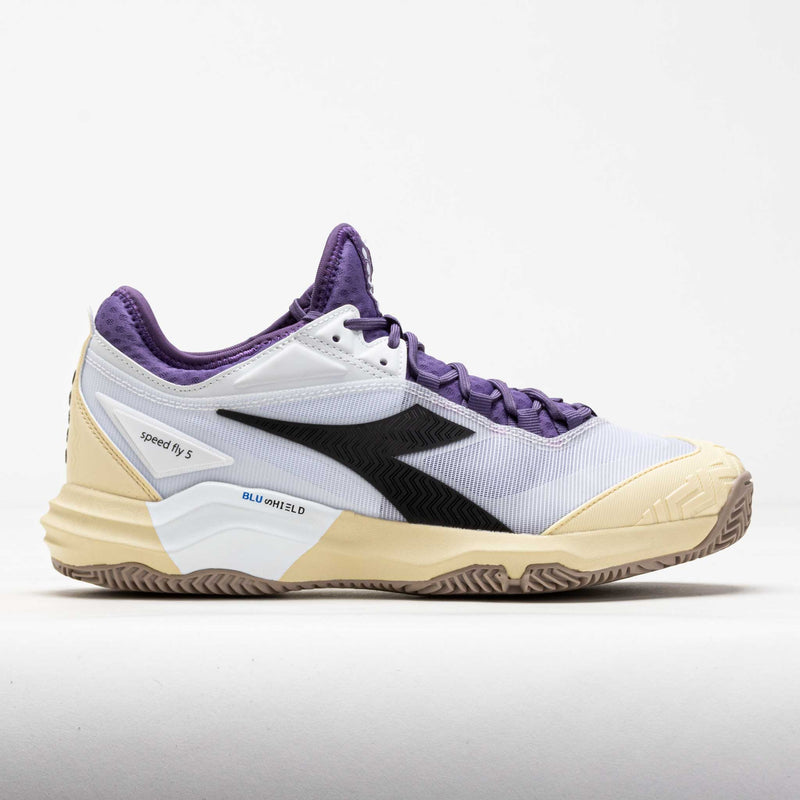 新品未使用品DIADORA BluShield トレーニングシューズ Diadora Speed Blushield Fly 5+ Clay Men's Rutabaga/Black/Grape