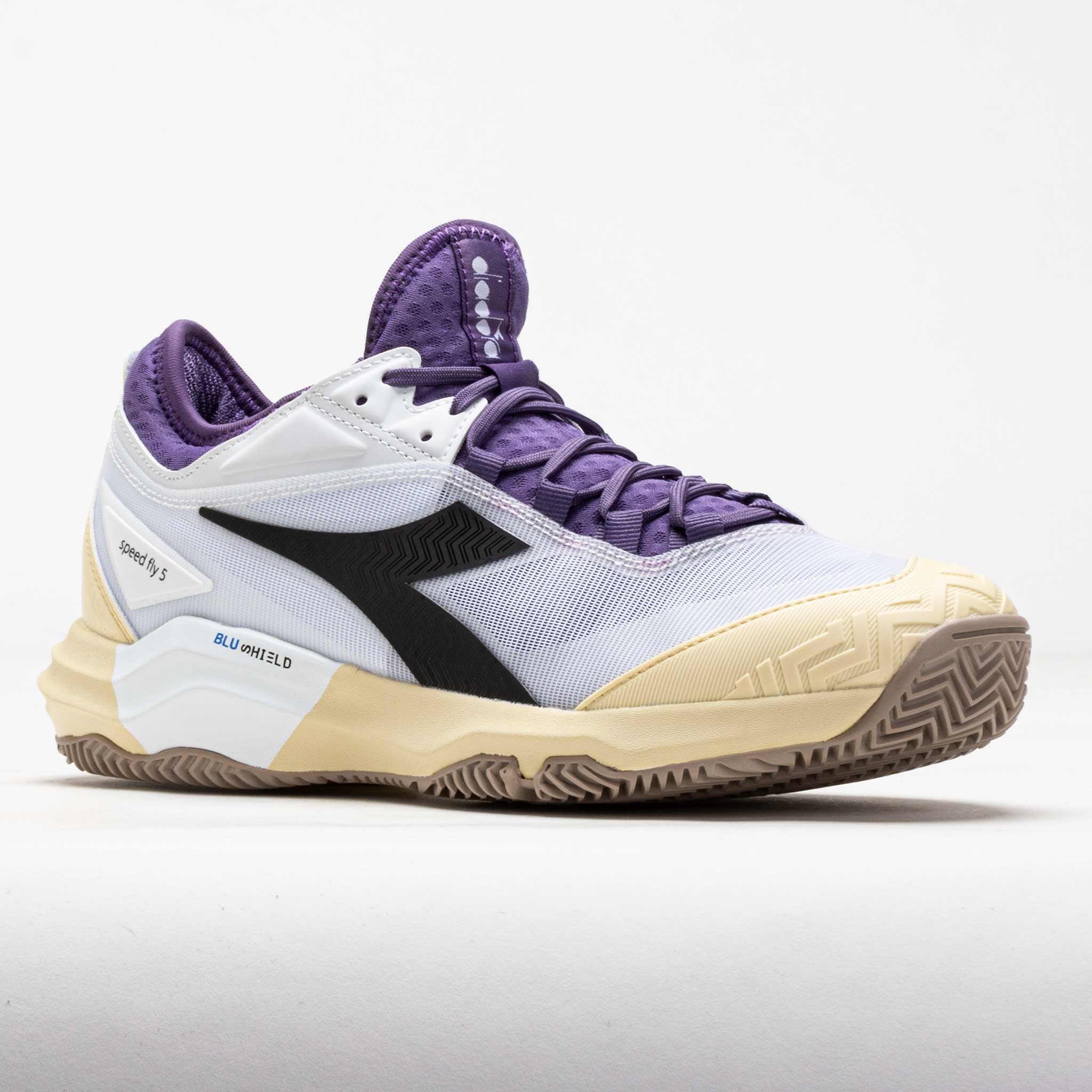 Diadora Speed Blushield Fly 5+ Clay Men's Rutabaga/Black/Grape Compote