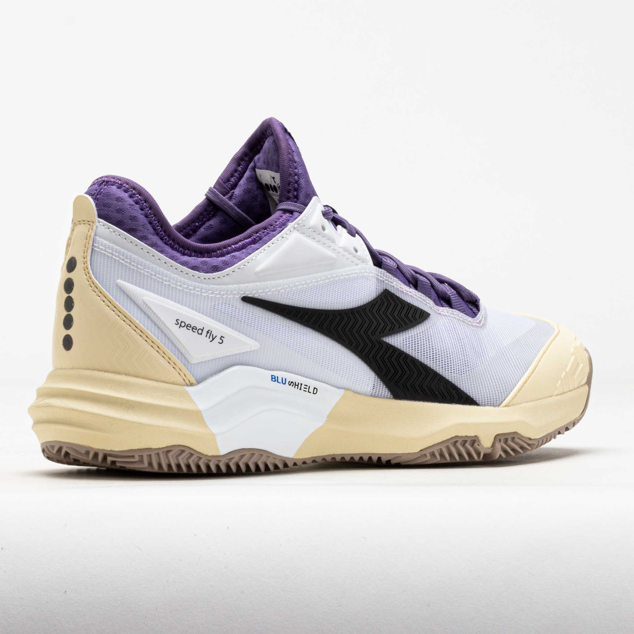 Diadora Speed Blushield Fly 5+ Clay Men's Rutabaga/Black/Grape Compote
