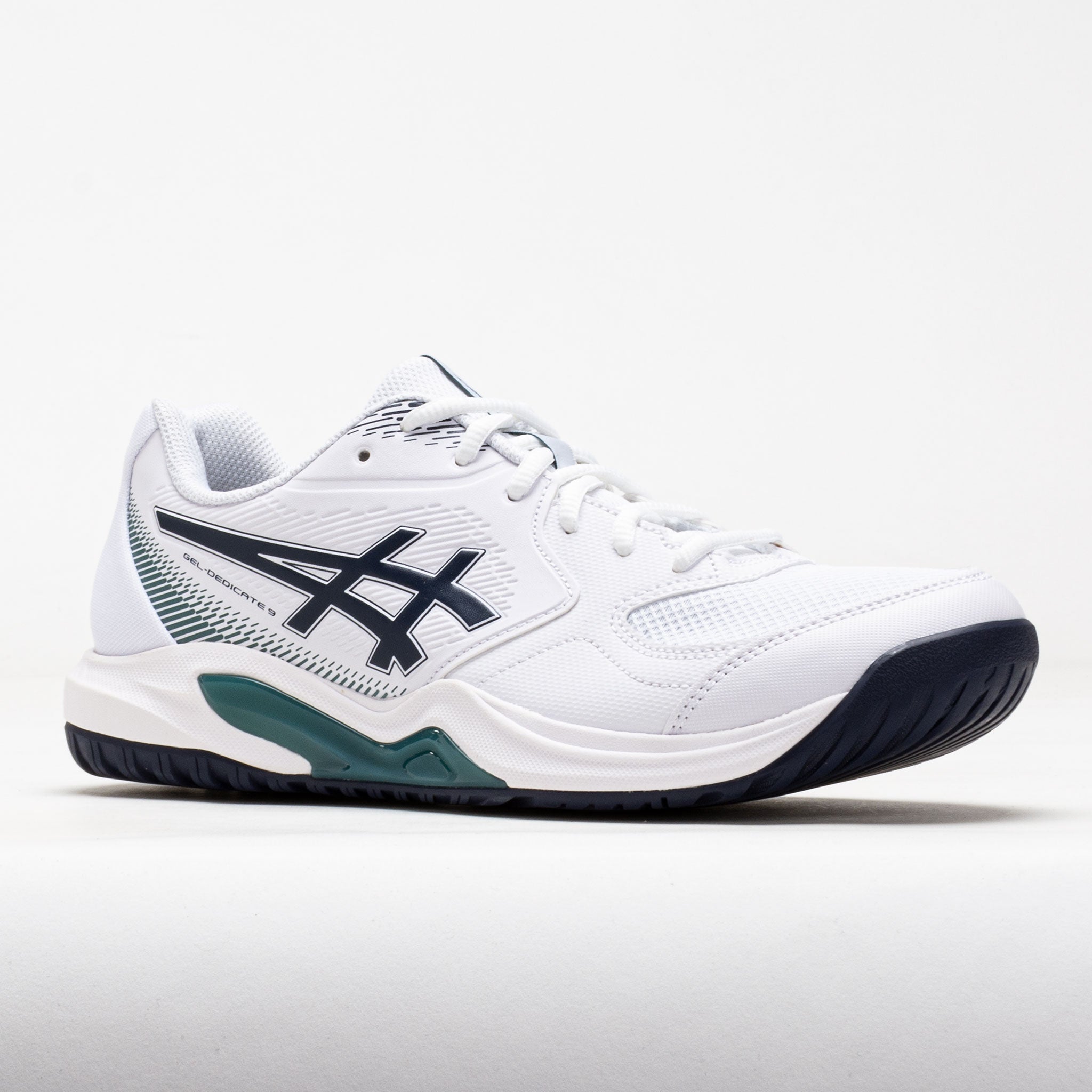 ASICS GEL-Dedicate 9 Men's White/Midnight – Holabird Sports