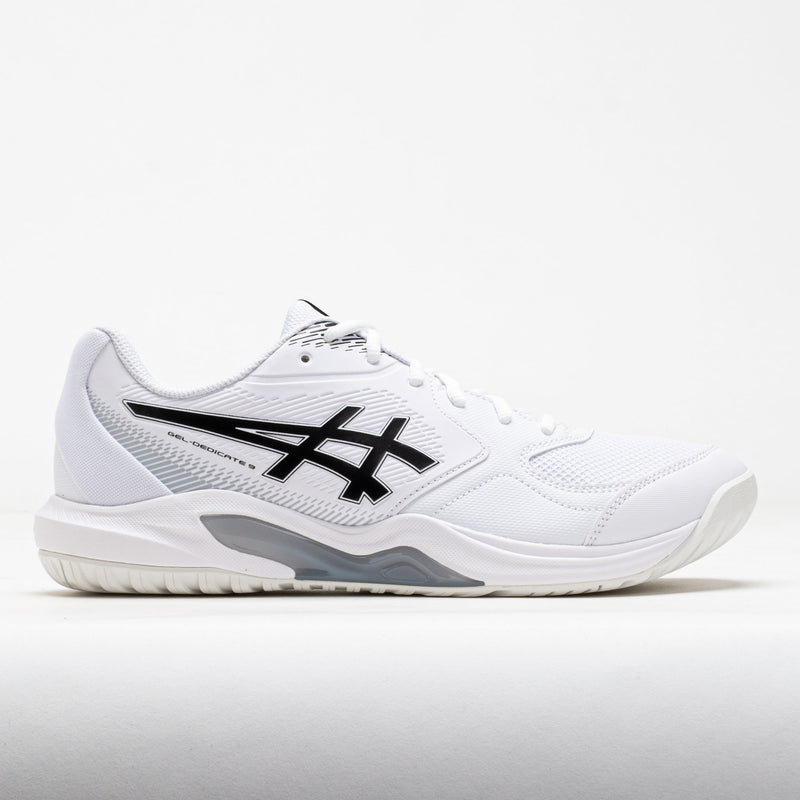 ASICS GEL-Dedicate 9 Men's White/Black – Holabird Sports