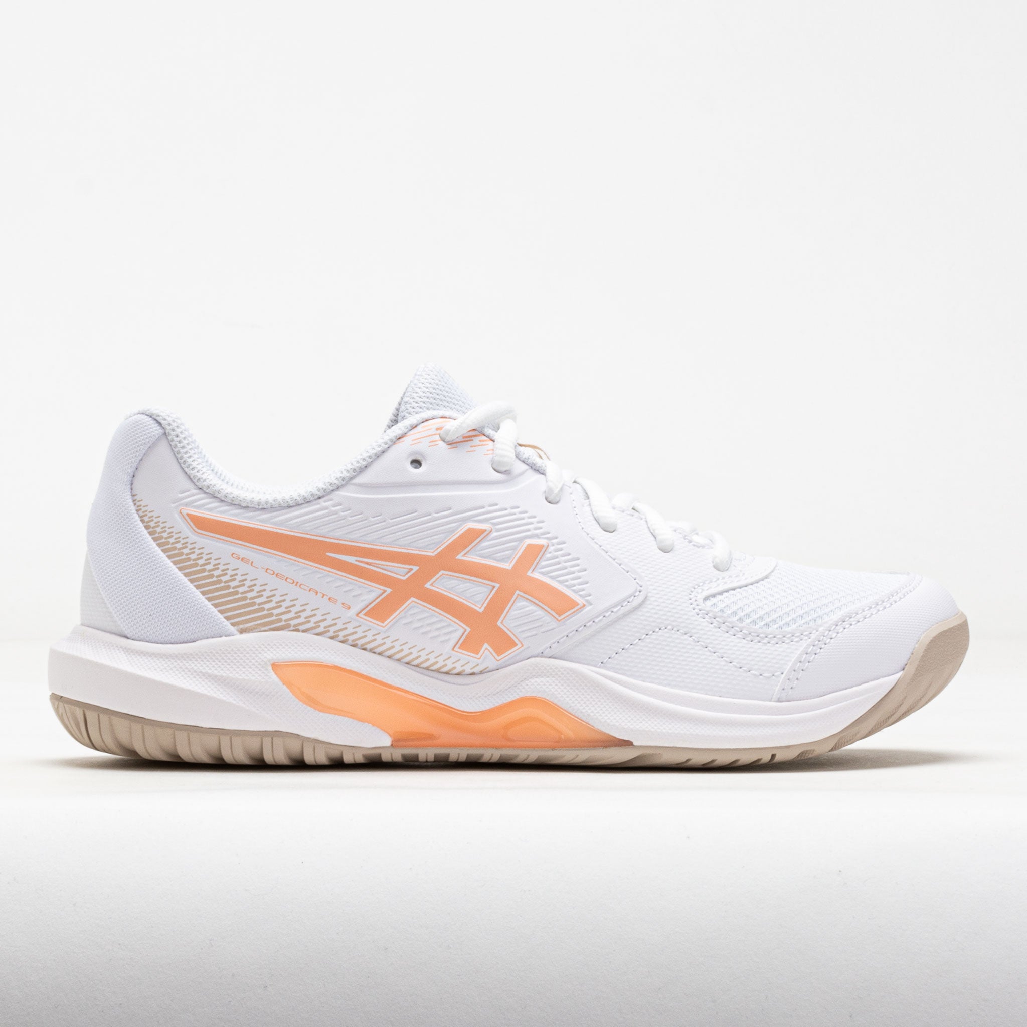 ASICS GEL-Dedicate 9 Women's White/Cantaloupe