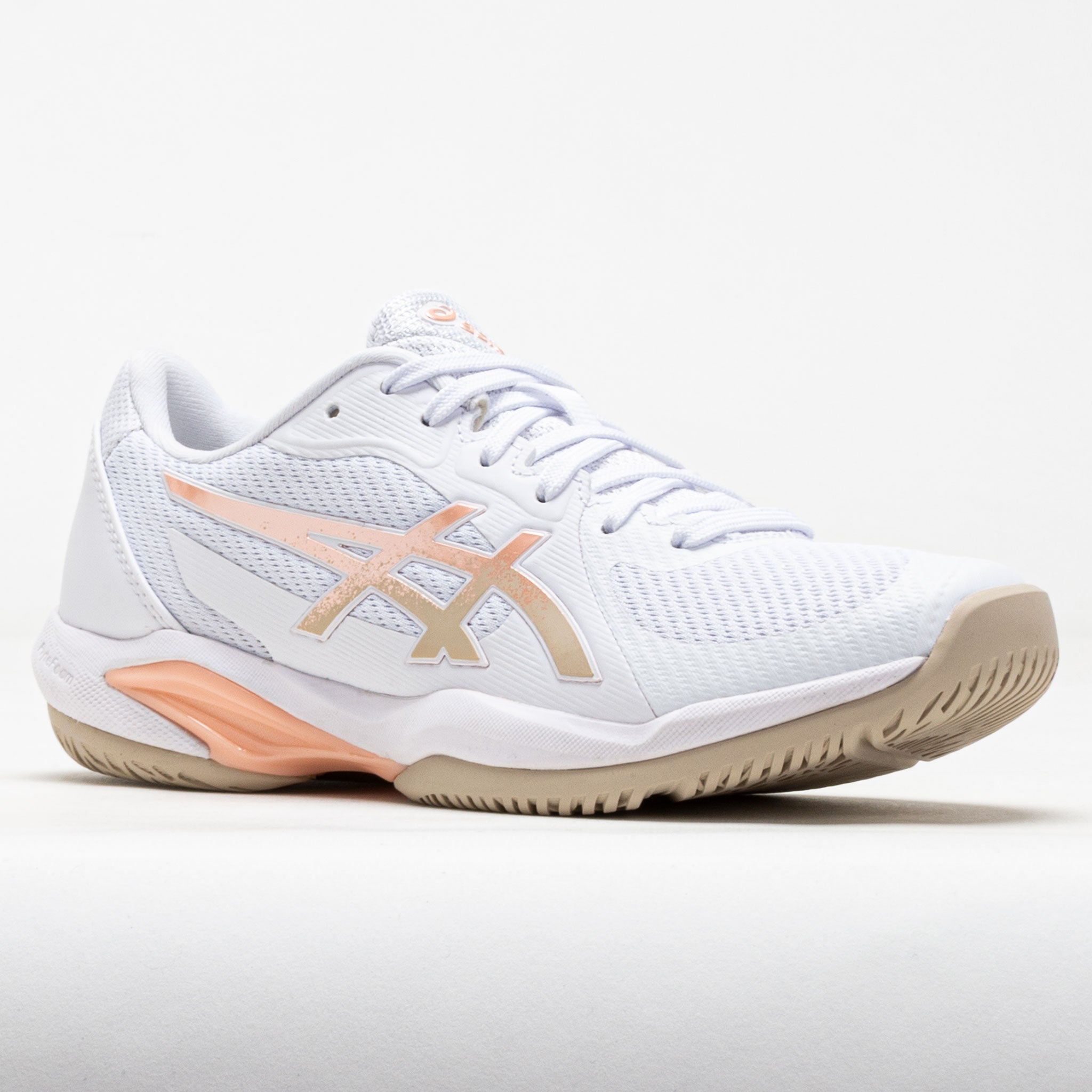 ASICS Solution Swift FF 2 Women's White/Cantaloupe – Holabird Sports