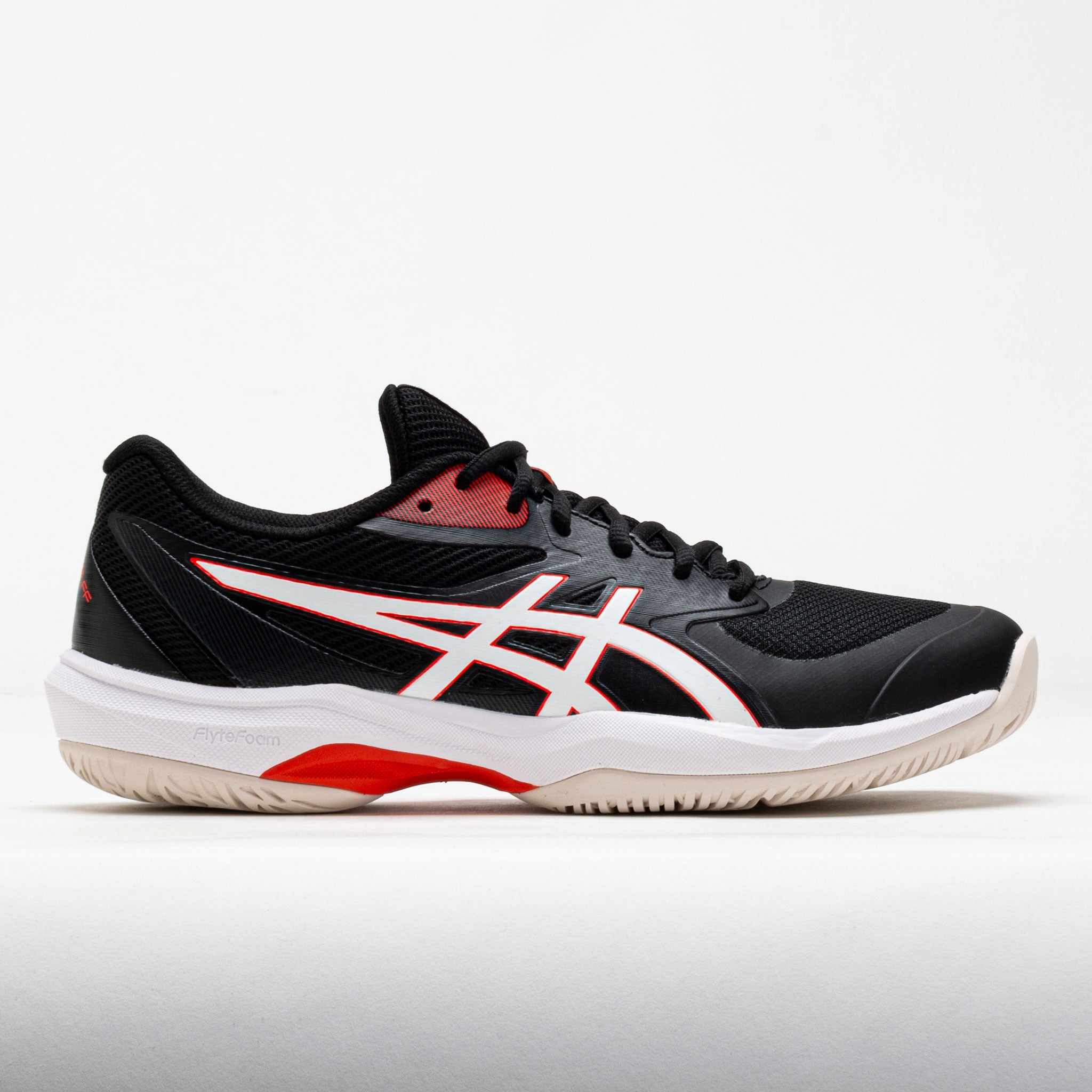 ASICS GEL-Game FF Men's Black/Cherry Tomato – Holabird Sports
