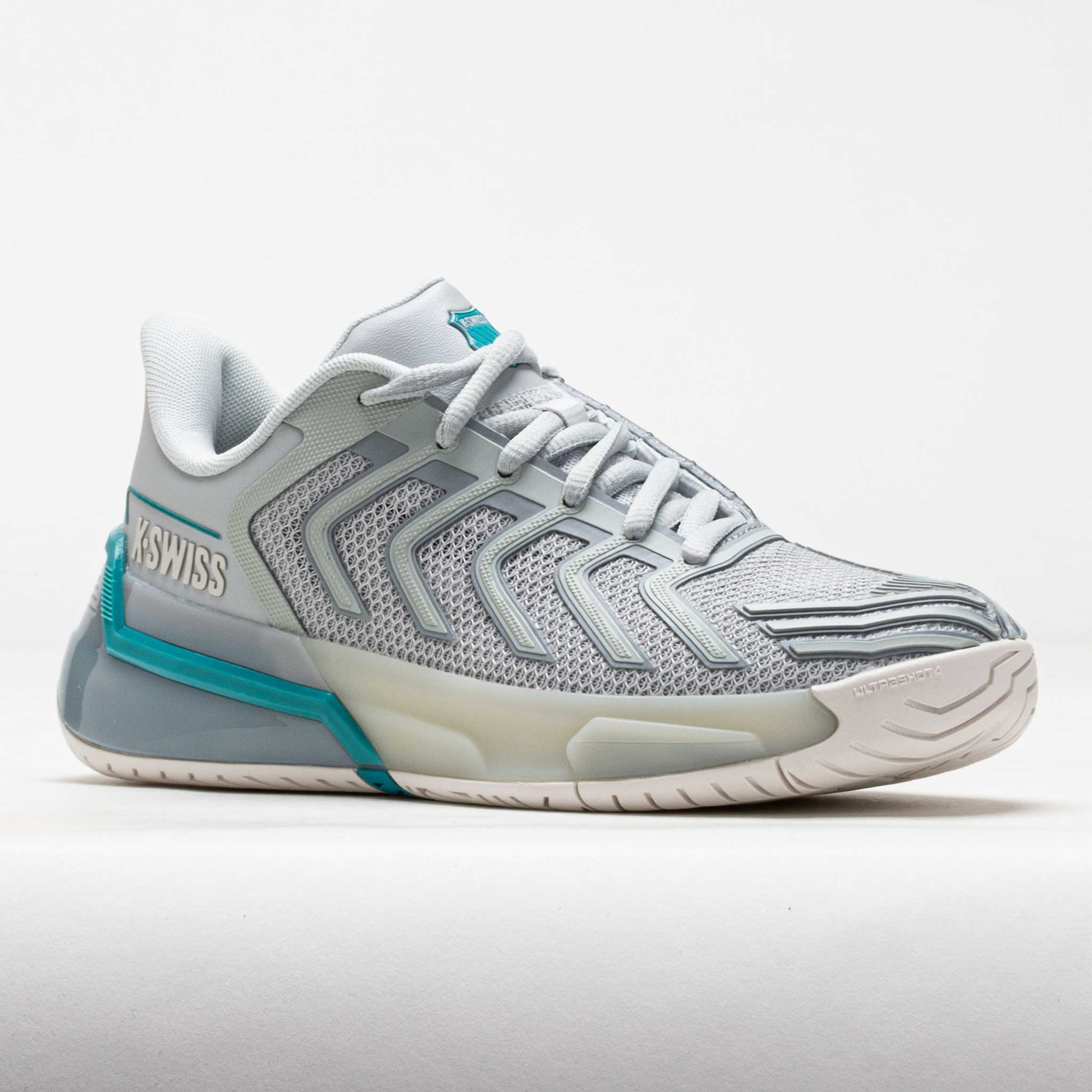 K-Swiss Ultrashot 4 Women's Glacier Grey/Baltic/Blanc de Blanc