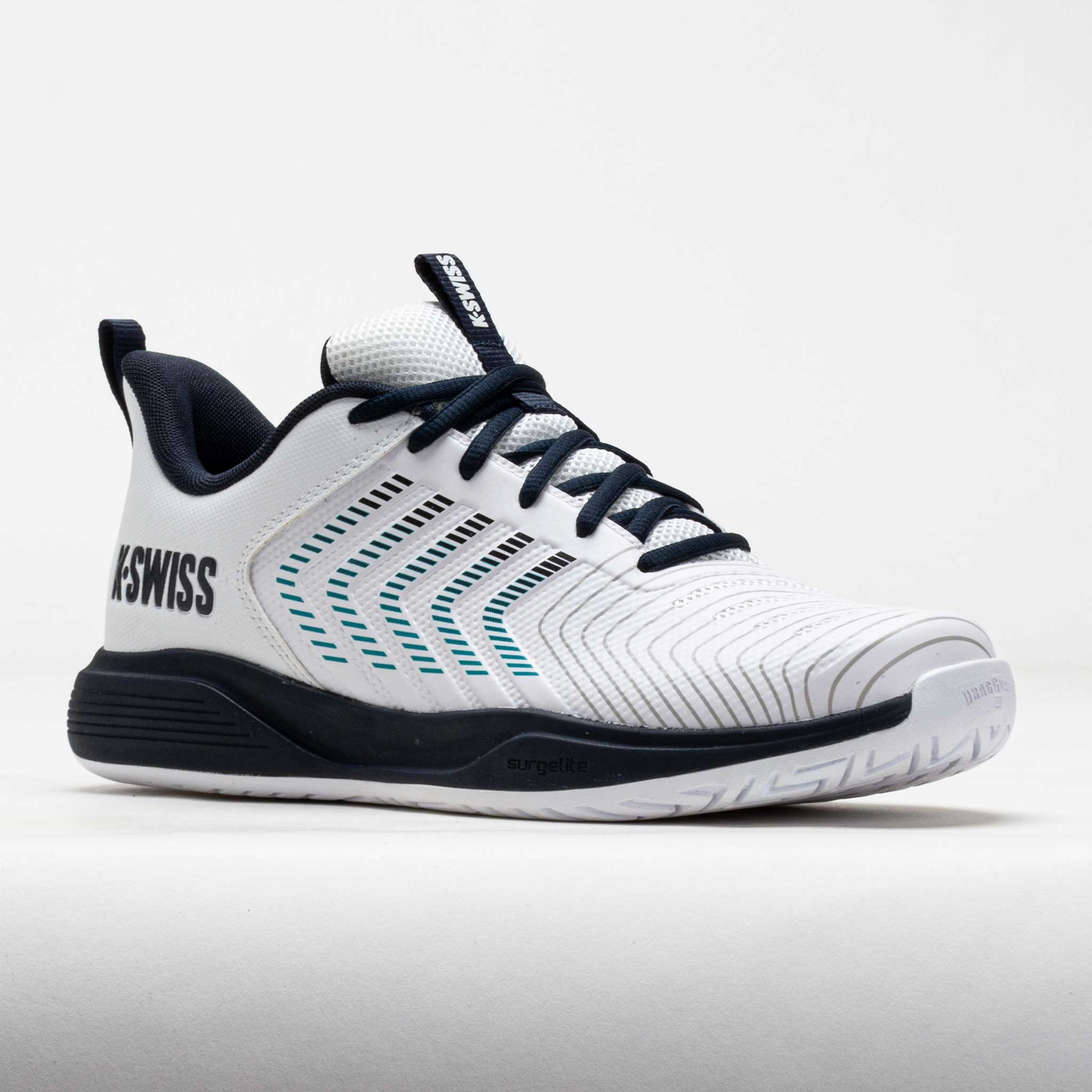 K-Swiss Ultrashot Light Men's White/Carbon/Baltic