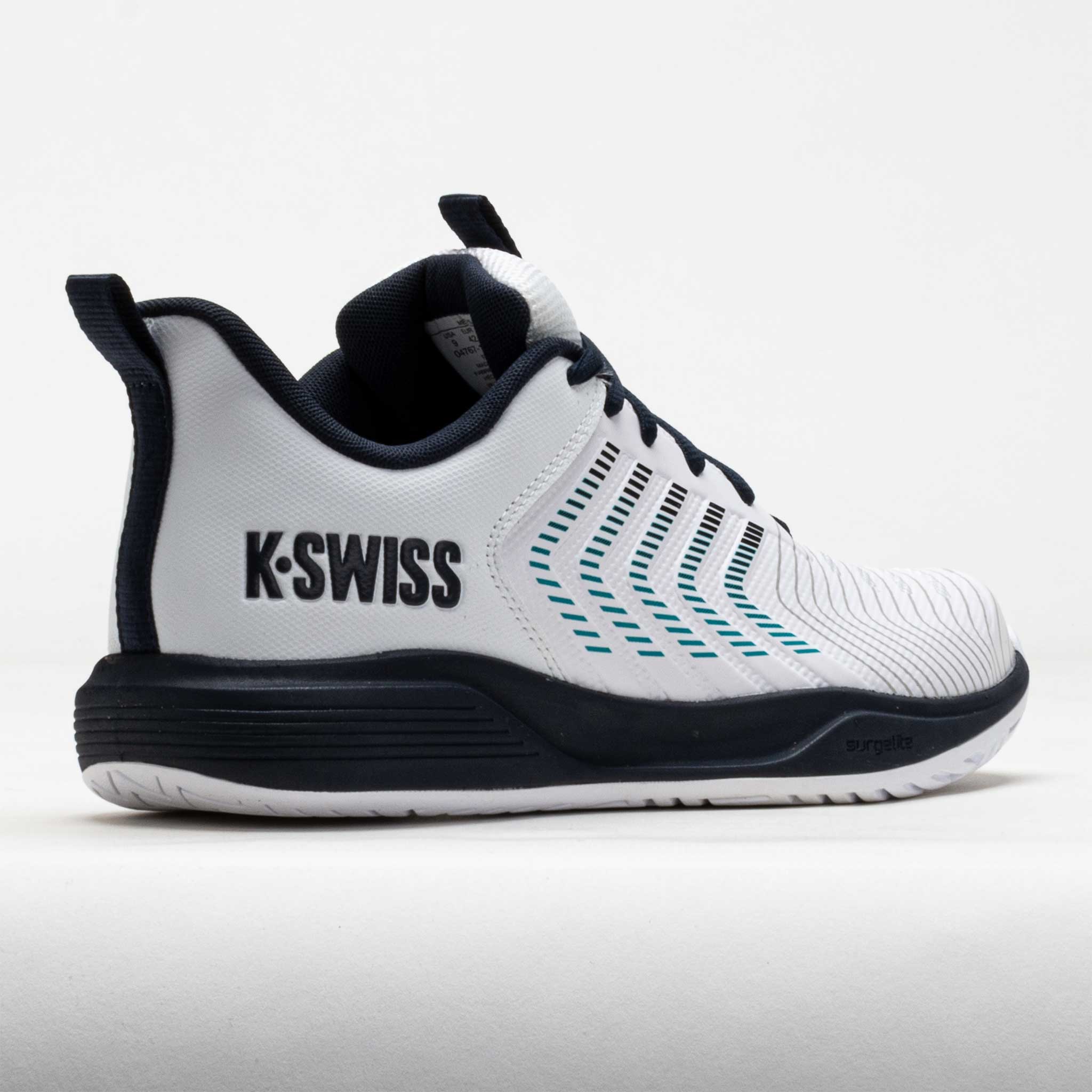 K-Swiss Ultrashot Light Men's White/Carbon/Baltic
