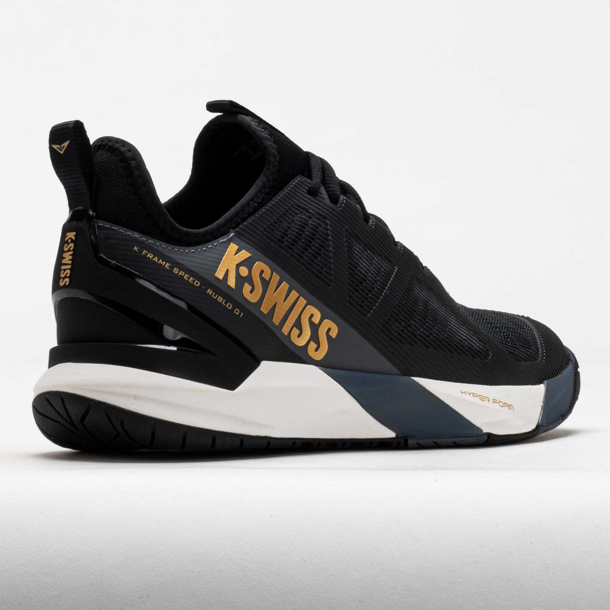 K-Swiss K-Frame Speed Rublo Men's Moonless Night/Blanc de Blanc/Gold