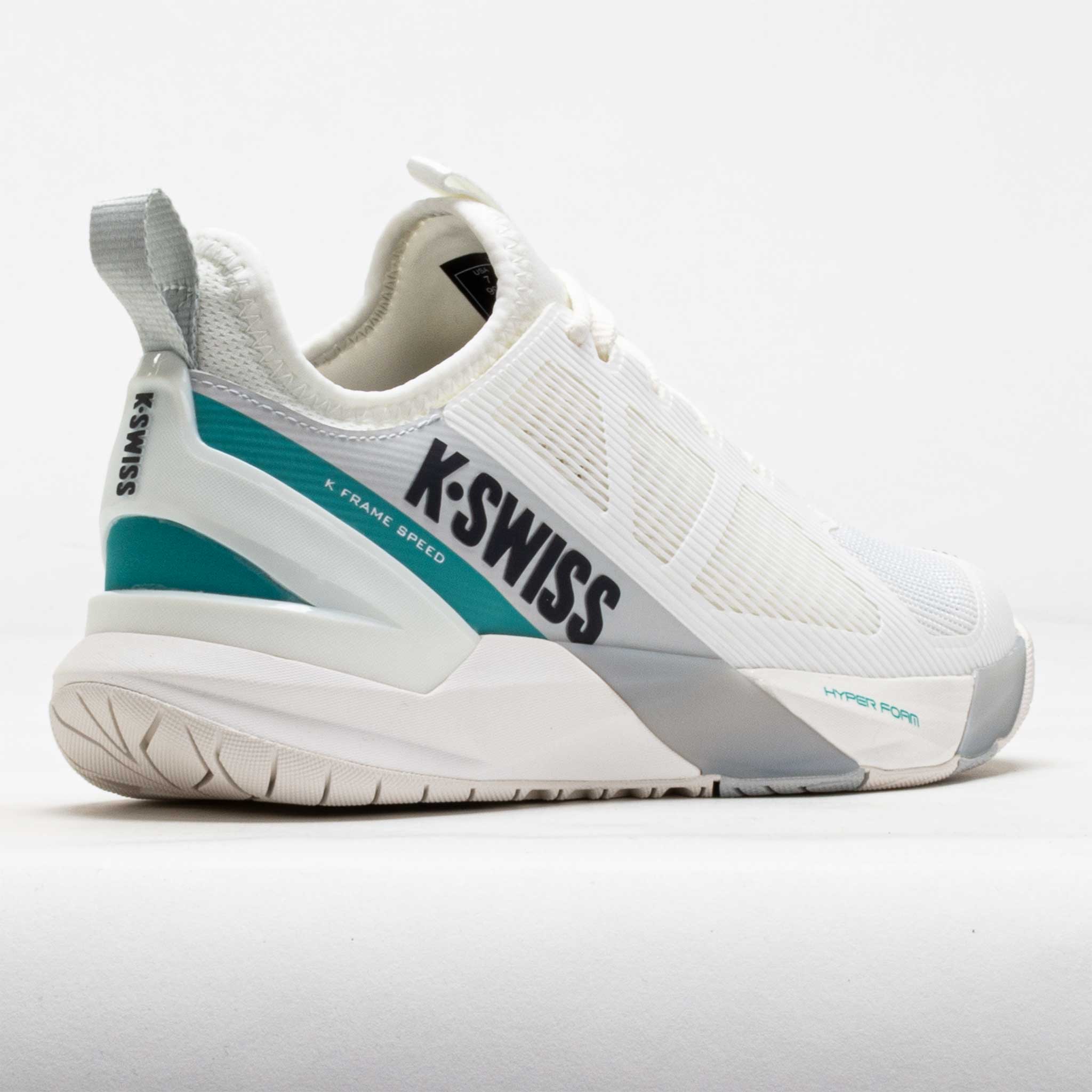 K-Swiss K-Frame Speed Women's Blanc de Blanc/Glacier Grey/Baltic