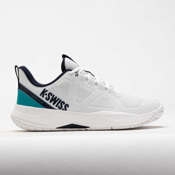 K-Swiss K-Speed Team Men's White/Baltic/Carbon (Item #119288)