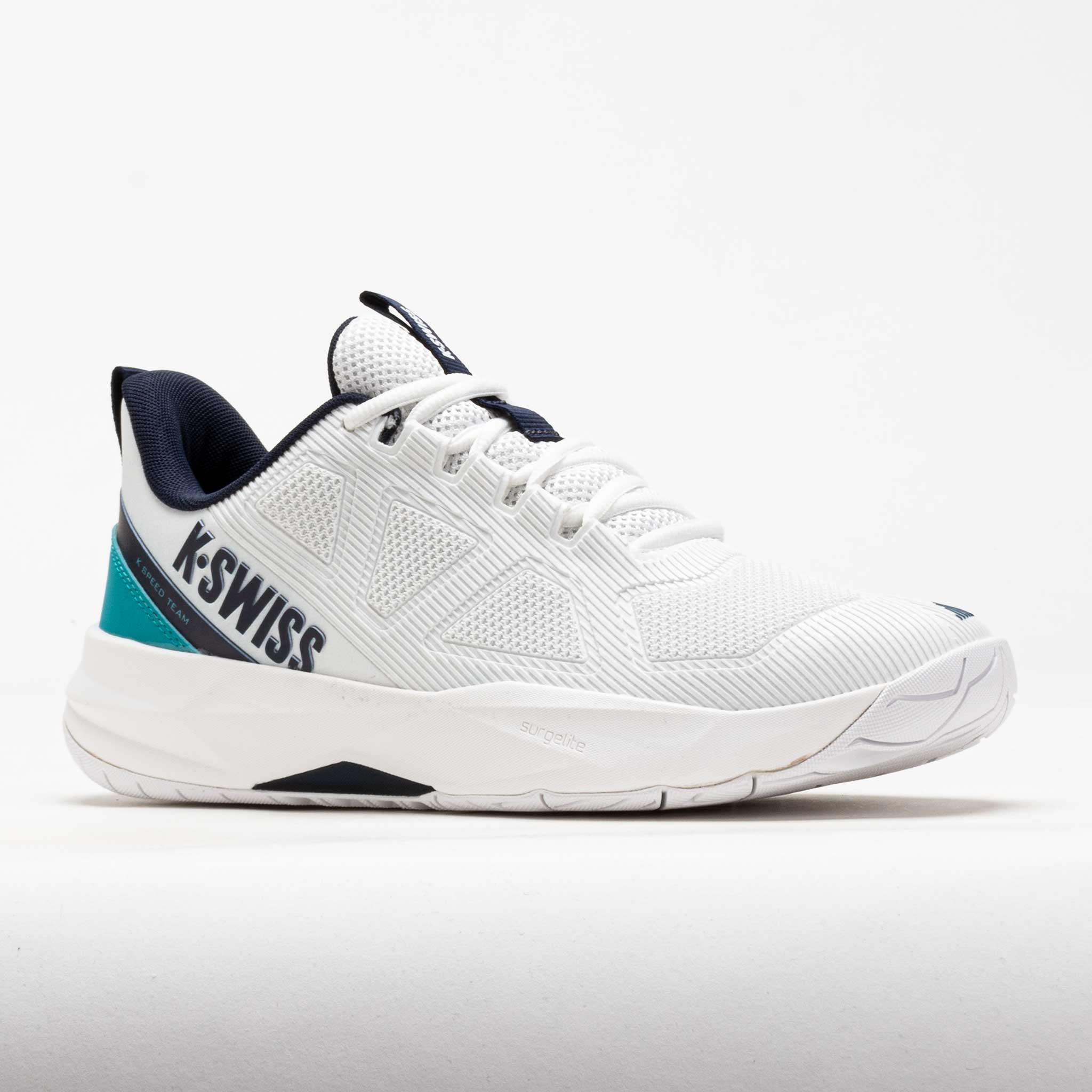 K-Swiss K-Speed Team Men's White/Baltic/Carbon