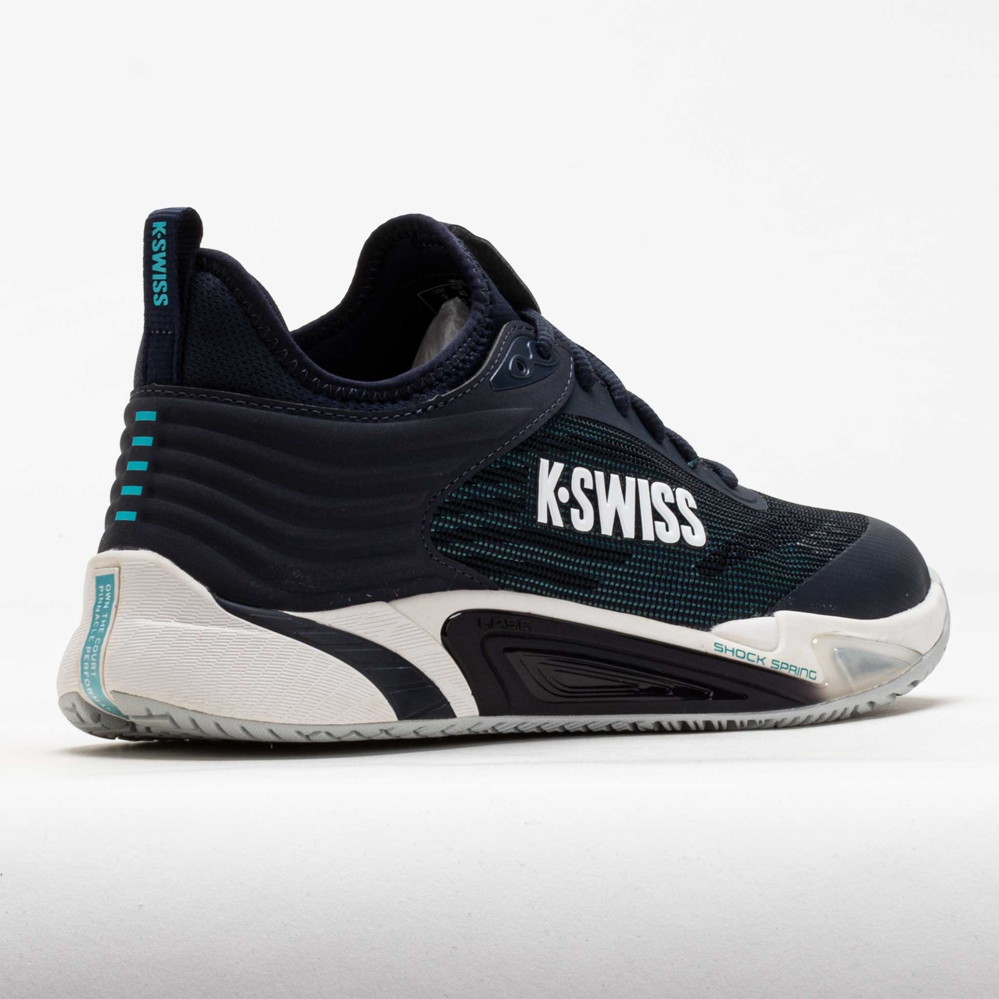 K-Swiss Hypercourt Pinnacle Men's Carbon/Blanc de Blanc/Baltic