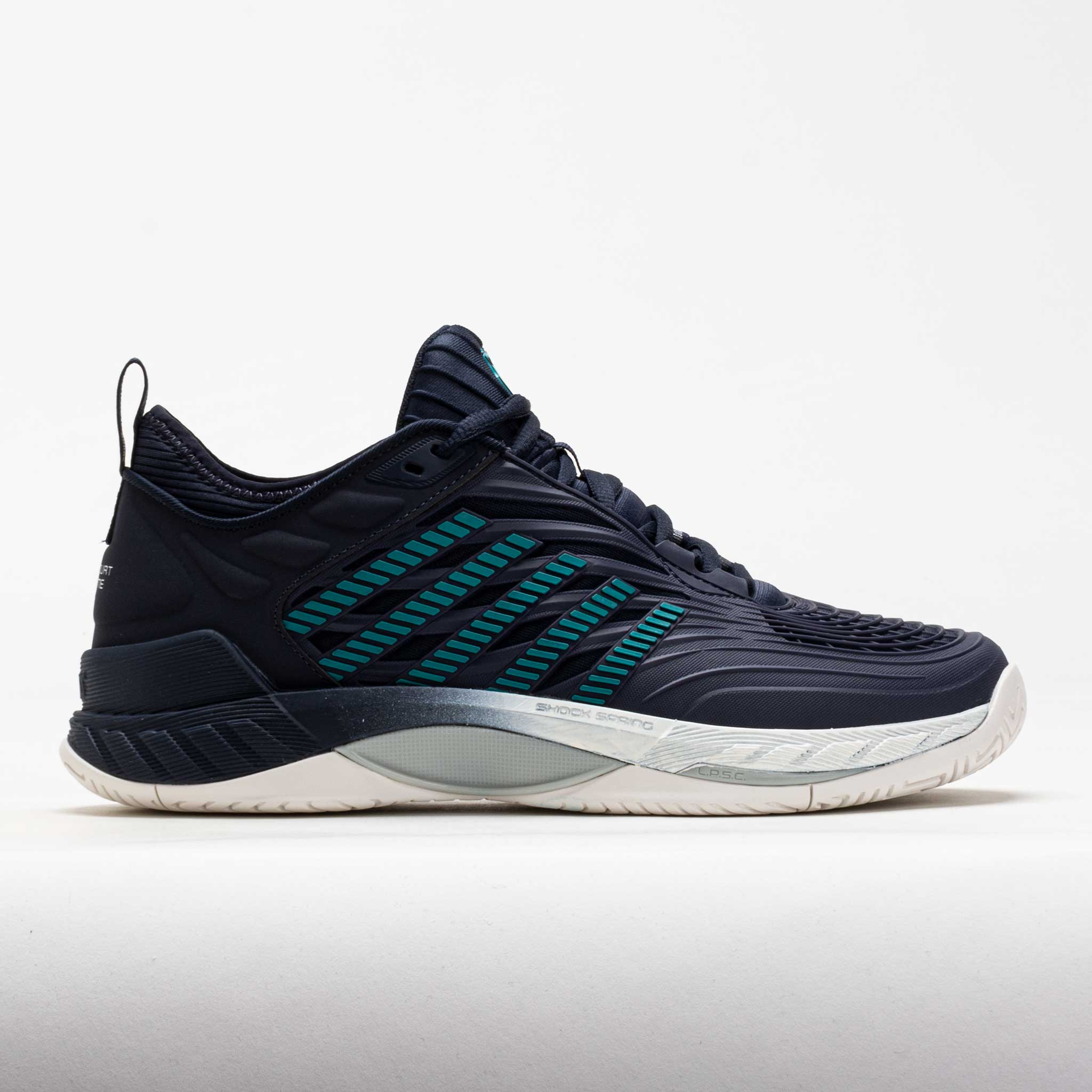 K-Swiss Hypercourt Supreme 2 Men's Carbon/Blanc de Blanc/Baltic