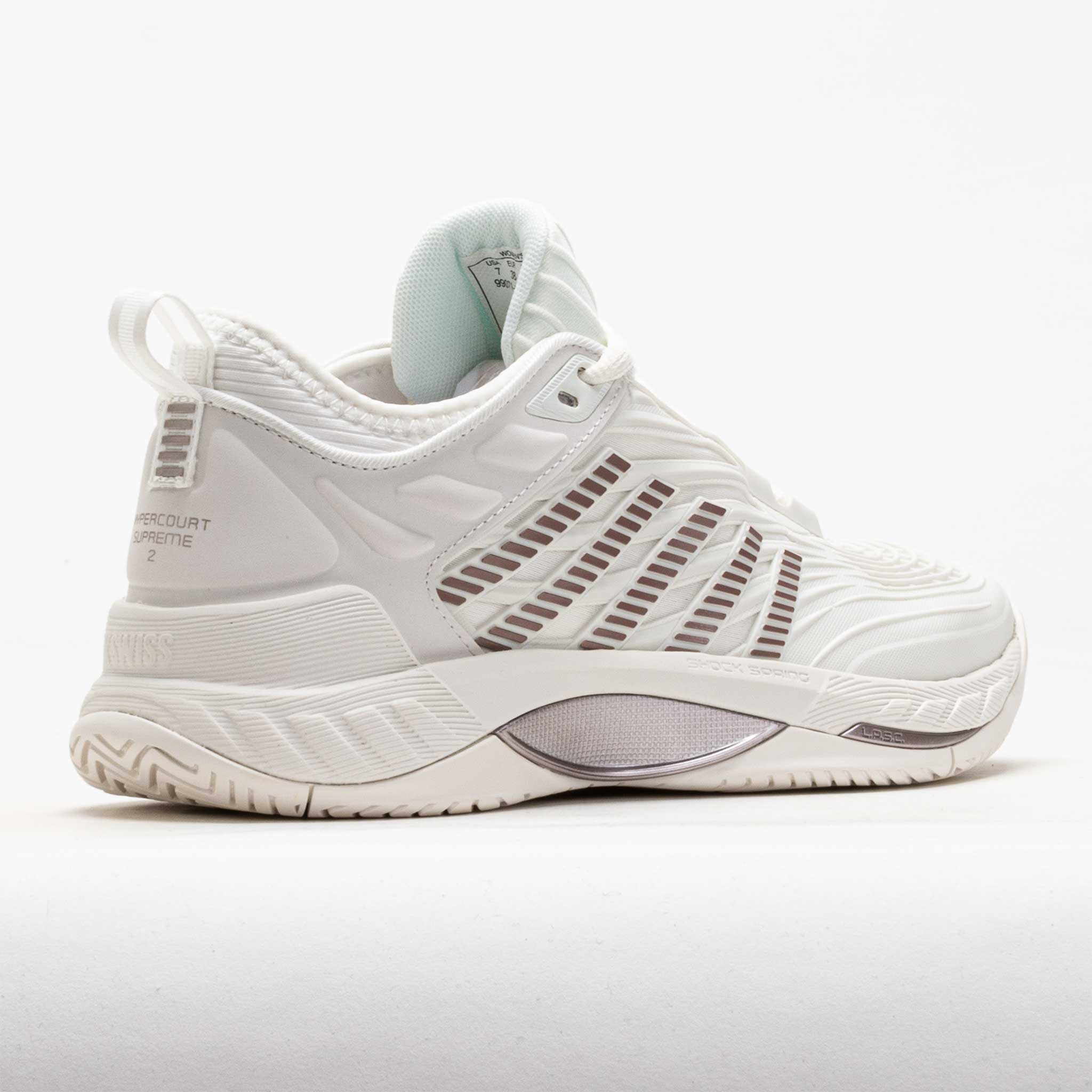 K-Swiss Hypercourt Supreme 2 Women's Blanc de Blanc/Rose Gold
