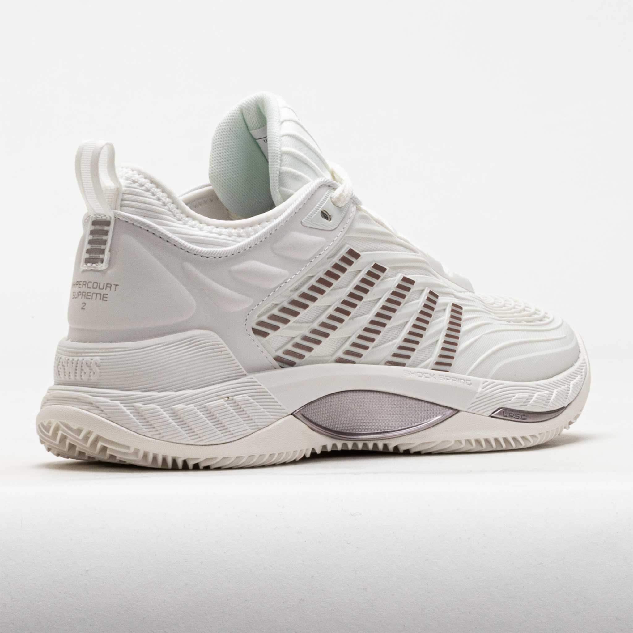 K-Swiss Hypercourt Supreme 2 Clay Women's Blanc de Blanc/Rose Gold