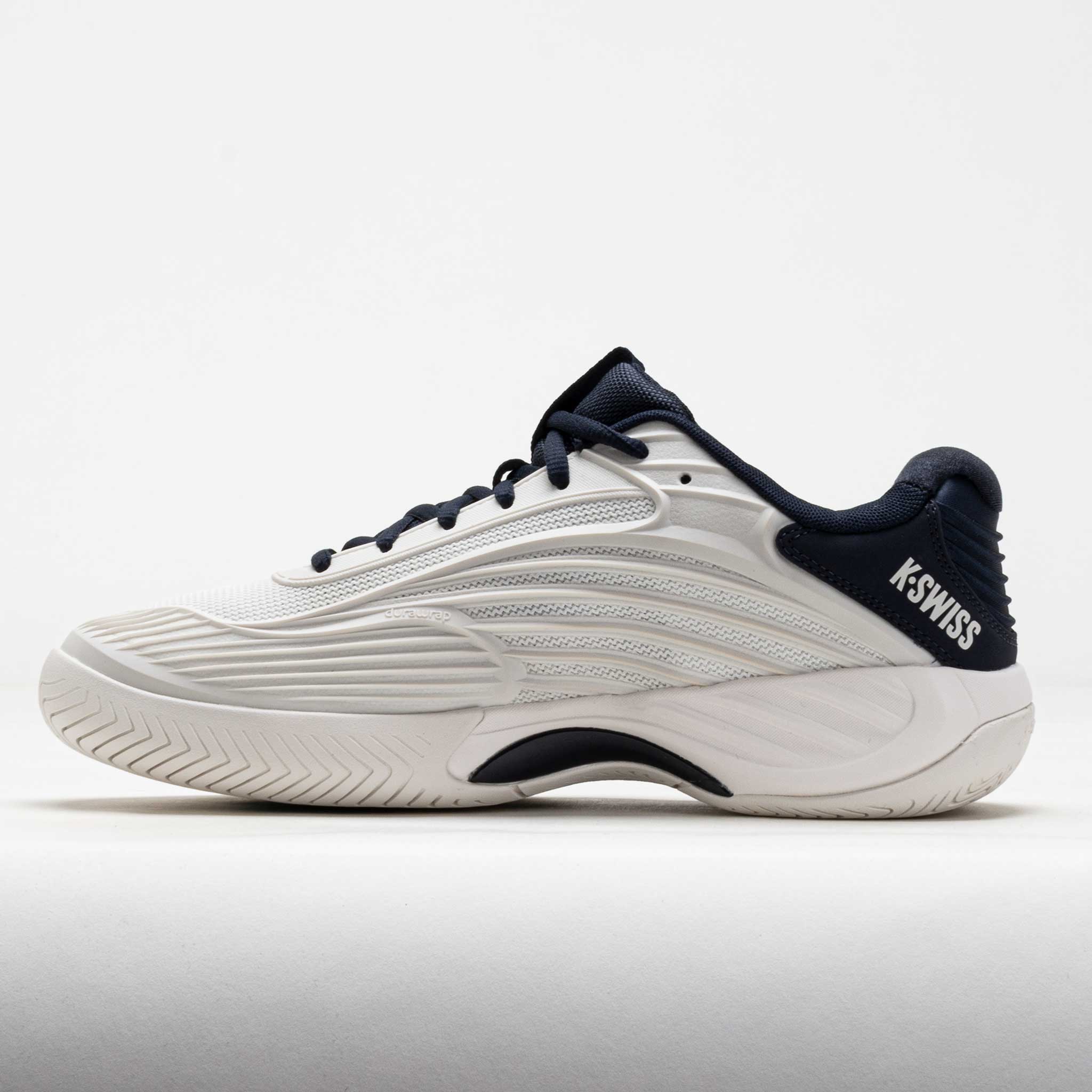 K-Swiss Hypercourt Express 3 Men's Blanc de Blanc/Carbon/Baltic