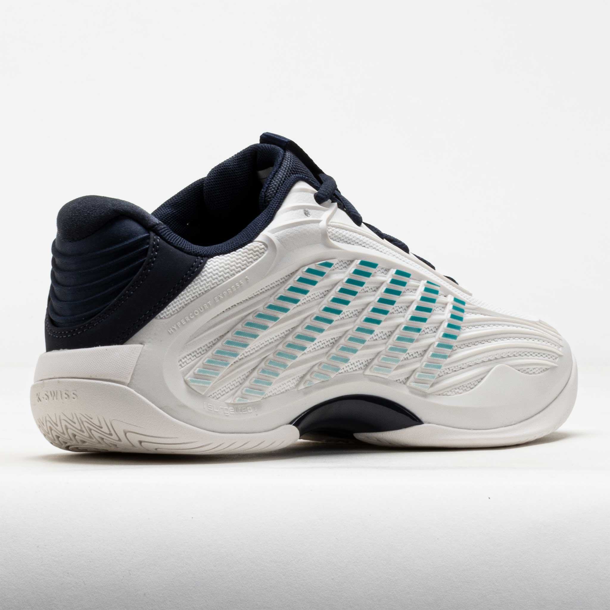 K-Swiss Hypercourt Express 3 Men's Blanc de Blanc/Carbon/Baltic