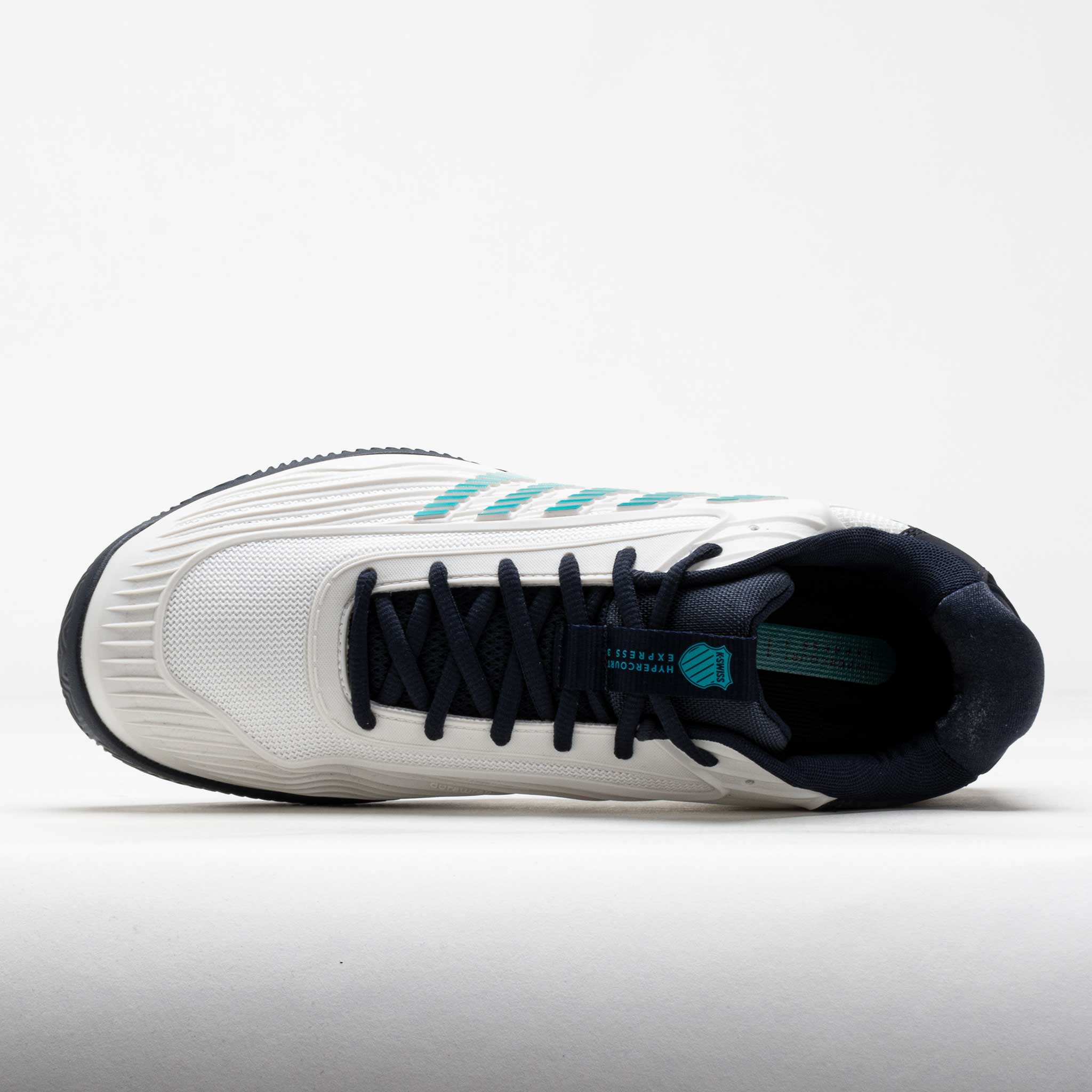 K-Swiss Hypercourt Express 3 Clay Men's Blanc de Blanc/Carbon/Baltic