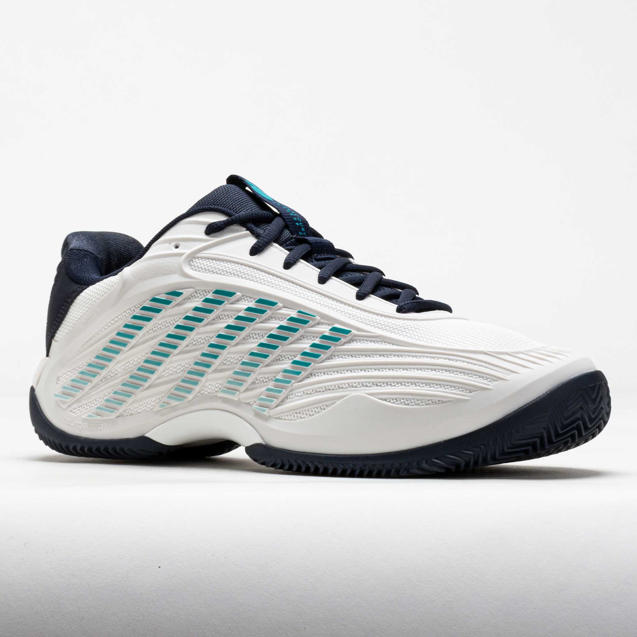 K-Swiss Hypercourt Express 3 Clay Men's Blanc de Blanc/Carbon/Baltic