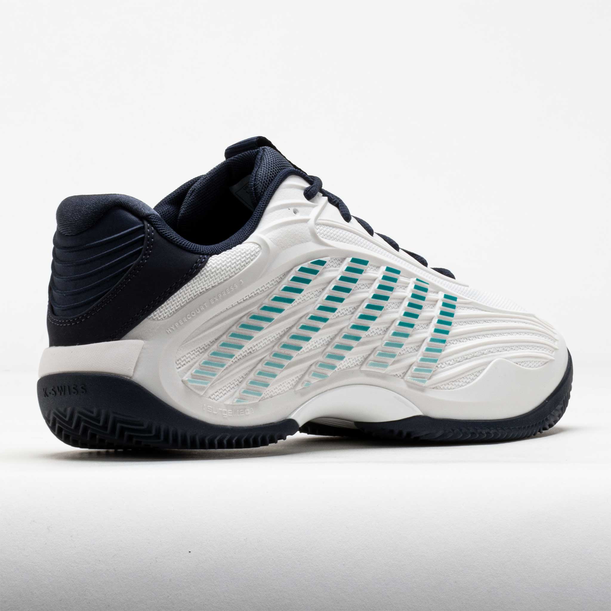 K-Swiss Hypercourt Express 3 Clay Men's Blanc de Blanc/Carbon/Baltic