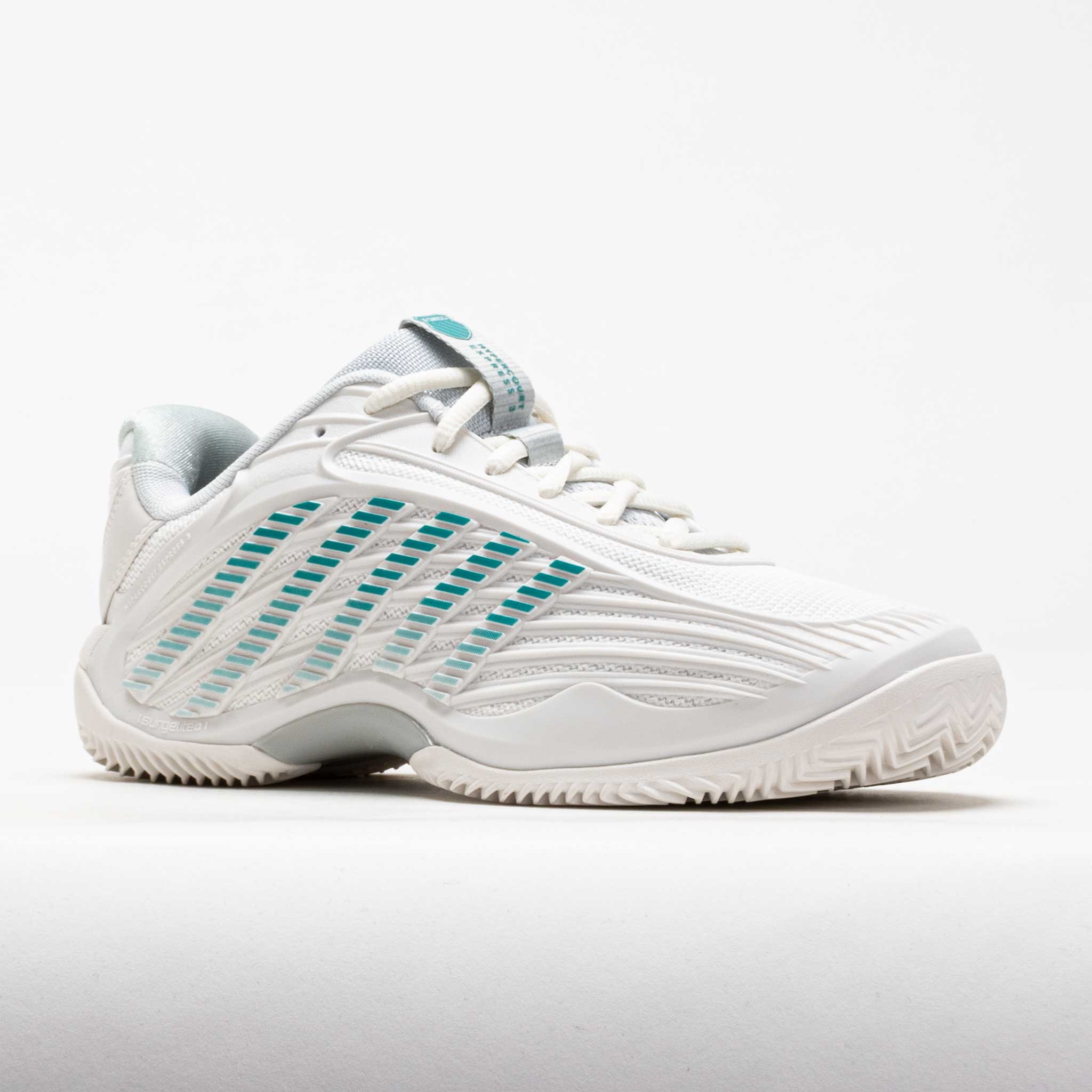 K-Swiss Hypercourt Express 3 Clay Women's Blanc de Blanc/Grey/Baltic