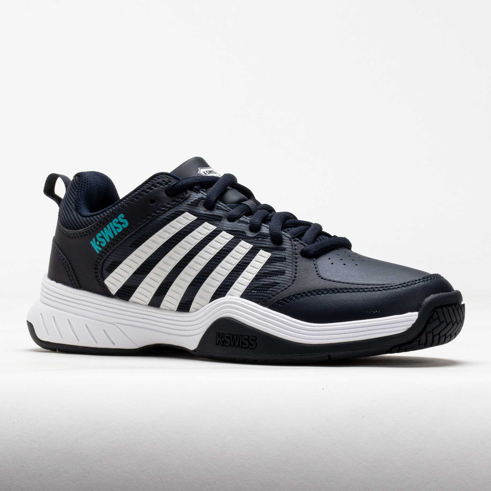 K-Swiss Court Express 2 Men's Carbon/White/Baltic