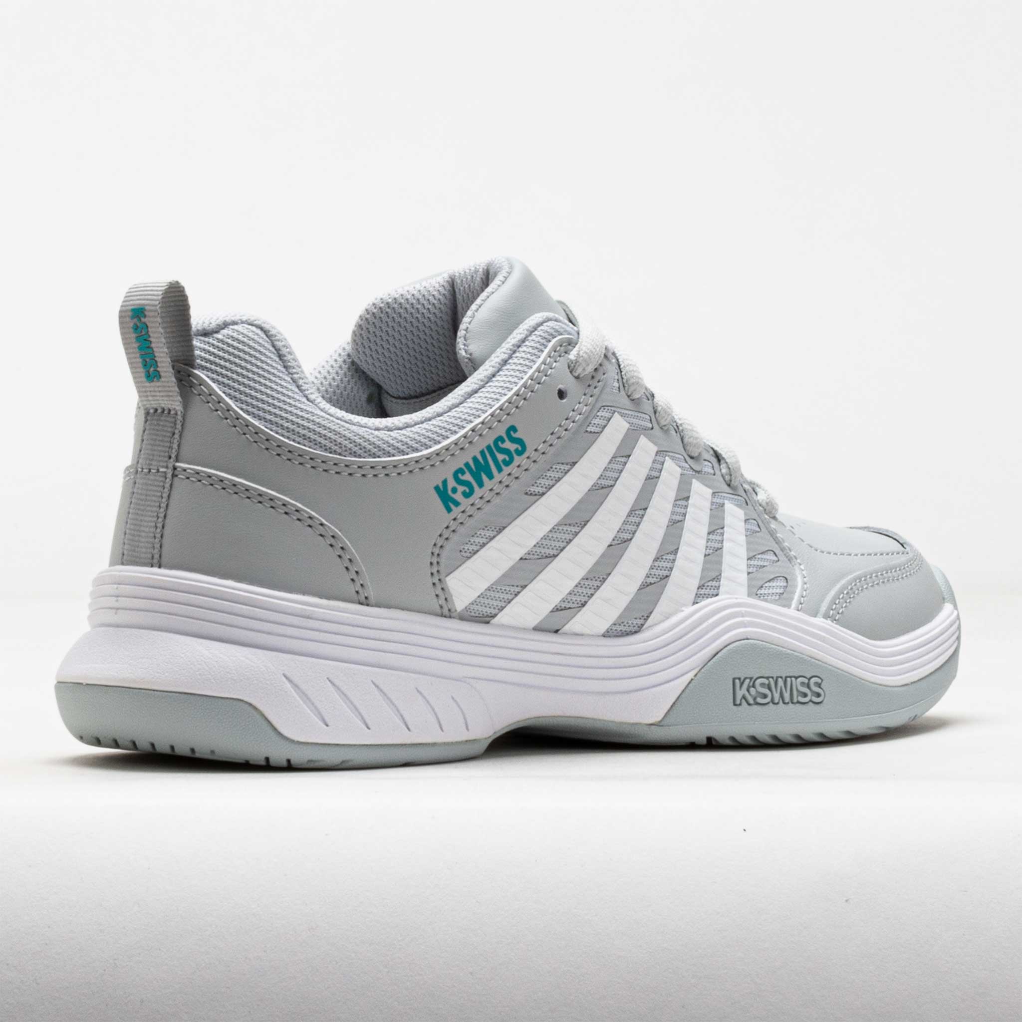 K-Swiss Court Express 2 Women's Glacier Grey/White/Baltic