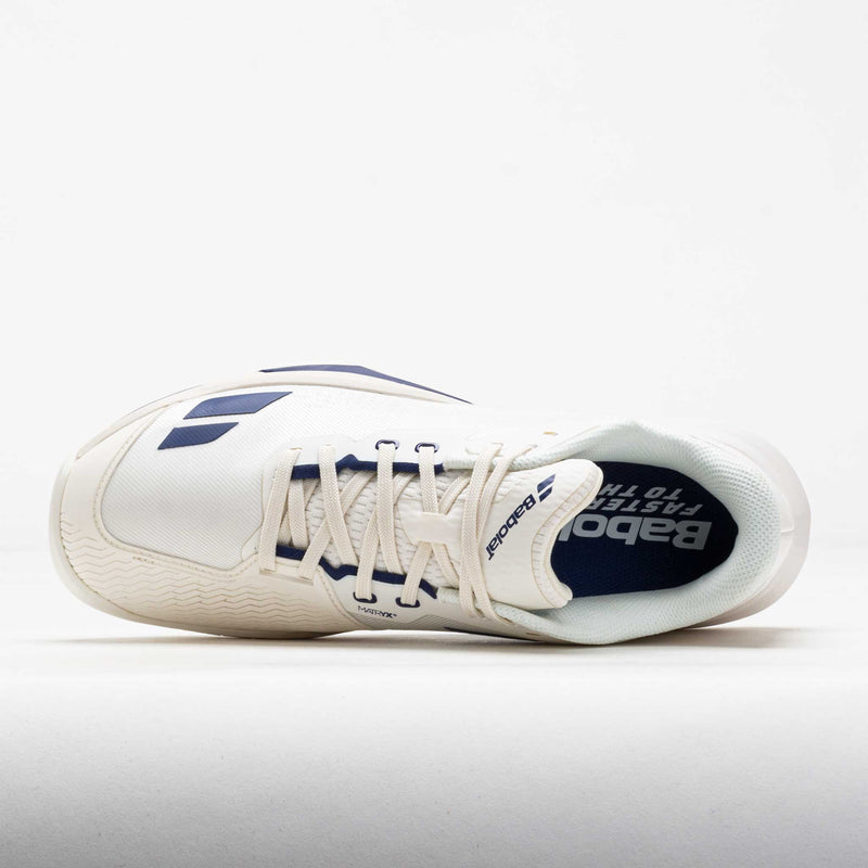 Babolat Jet Mach 4 Men's Cream/Dark Blue – Holabird Sports