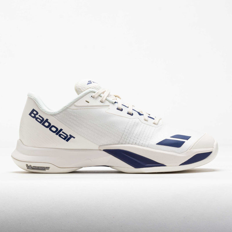 Babolat Jet Mach 4 Men's Cream/Dark Blue – Holabird Sports