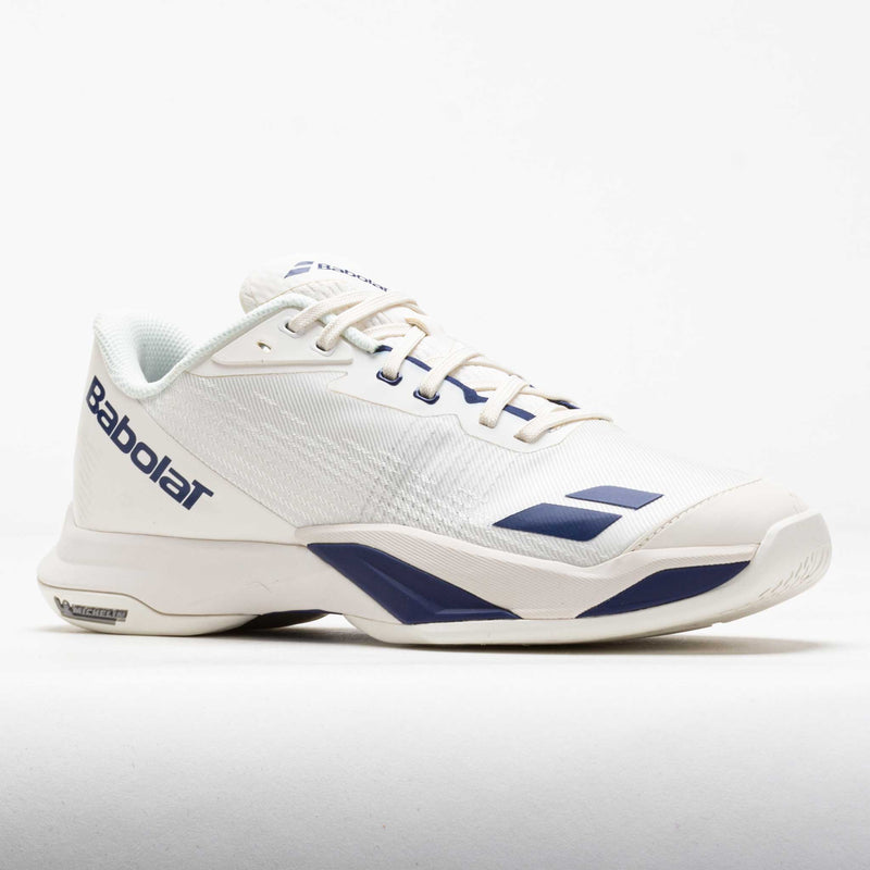 Babolat Jet Mach 4 Men's Cream/Dark Blue – Holabird Sports