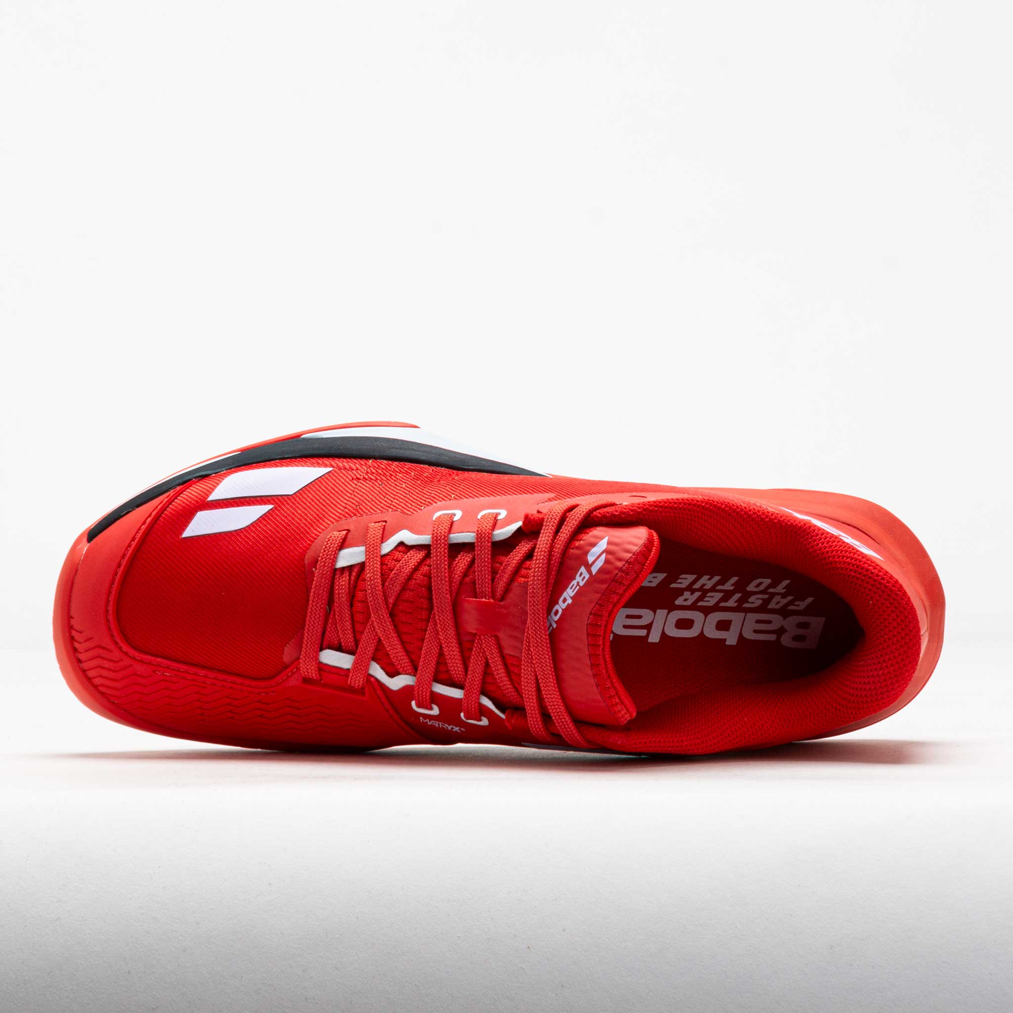 Babolat Jet Mach 4 Men's Cherry Tomato/White – Holabird Sports