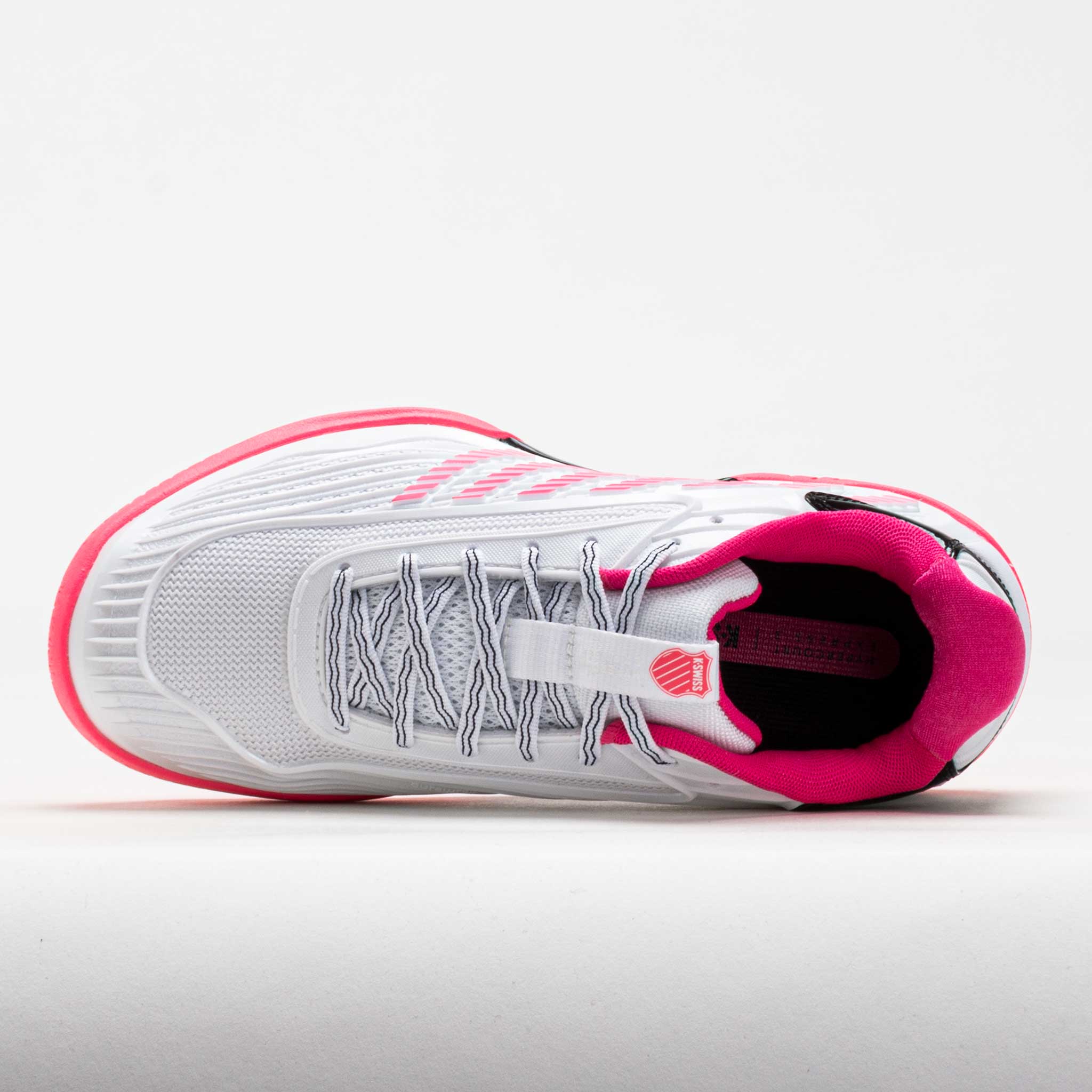 K-Swiss Hypercourt Express 3 Women's White/Lava/Shocking Pink