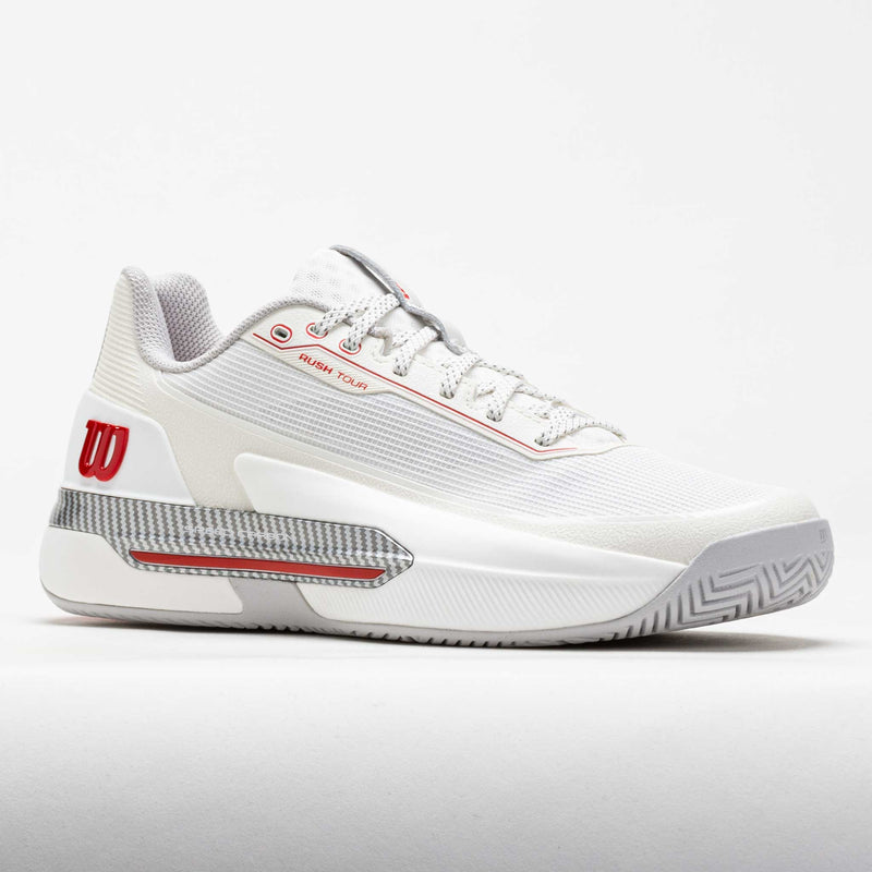 Wilson Rush Tour 5 CTC White/Micro Chip/Red – Holabird Sports