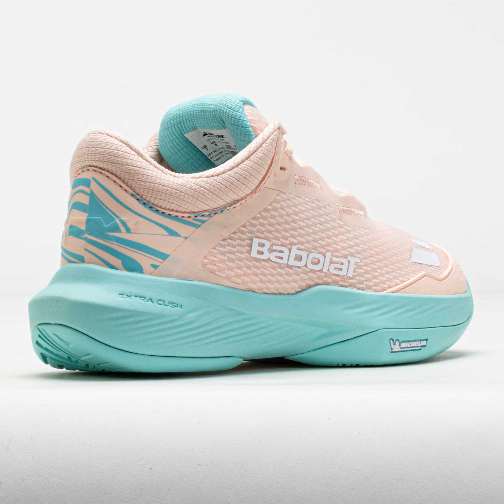 Babolat SFX 4 Women's Peach/Blue – Holabird Sports