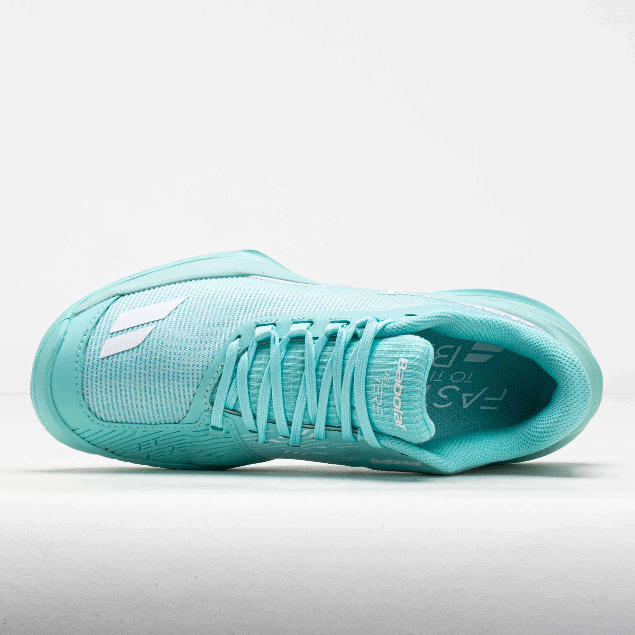 Babolat Jet Mach II Clay Chaussure Terre Battue Hommes Blanc , Bleu Babolat Jet Mach II Clay Chaussure Terre Battue Hommes Blanc , Bleu