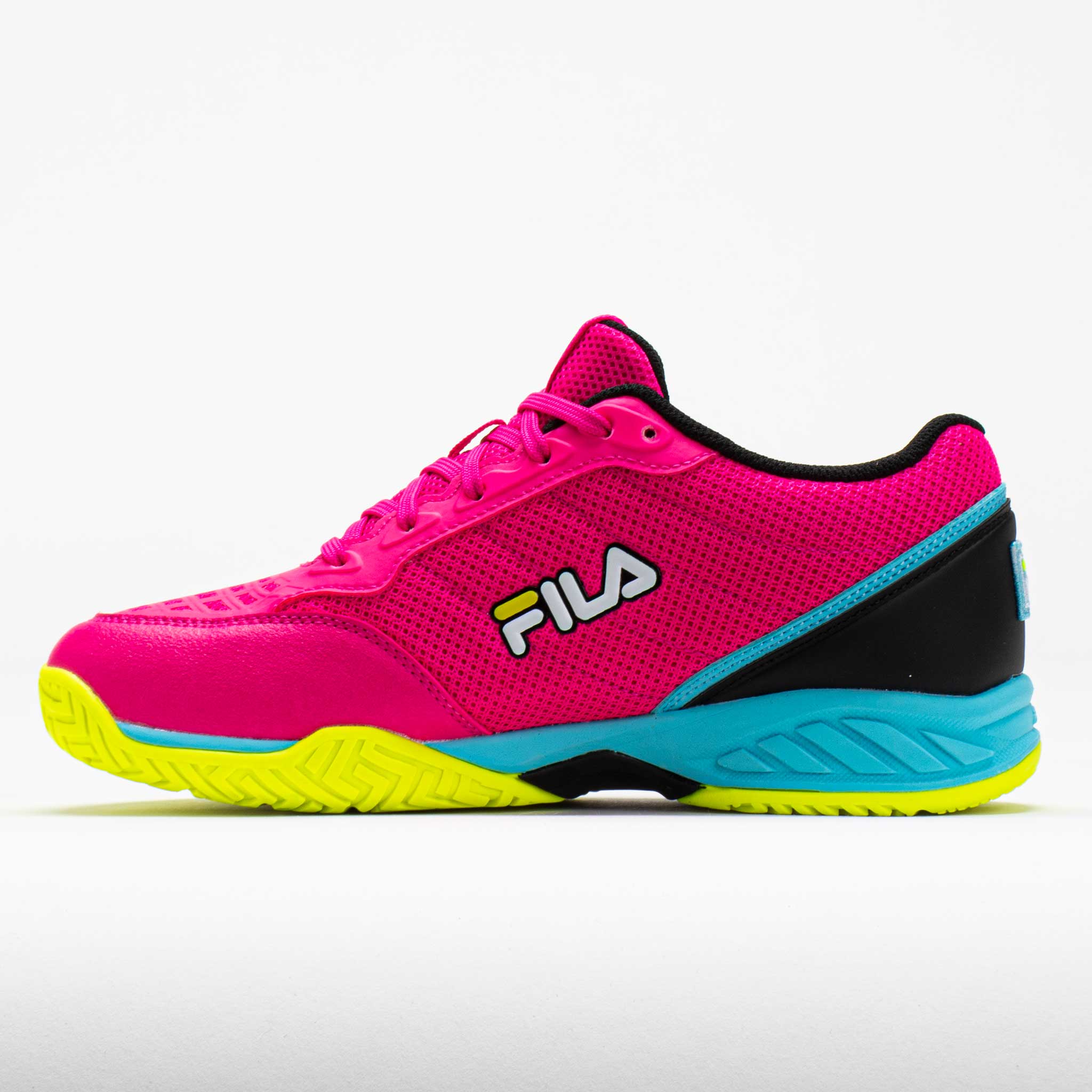 Fila Axilus 3 Junior Pink Glo/Bluefish/Safety Yellow