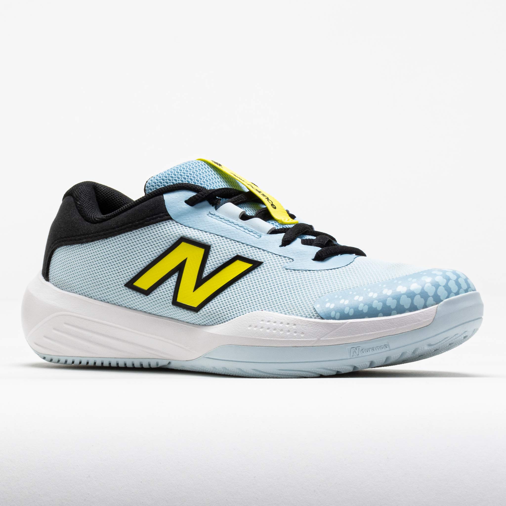 New Balance 996v6 Junior Quarry Blue/Black/Firefly