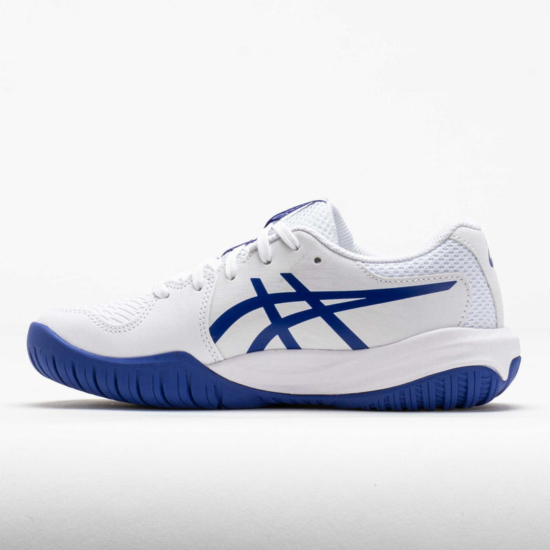ASICS GEL-Resolution X Junior White/Dark Cobalt