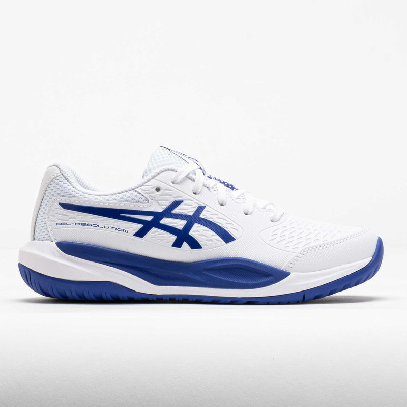 ASICS GEL-Resolution X Junior White/Dark Cobalt